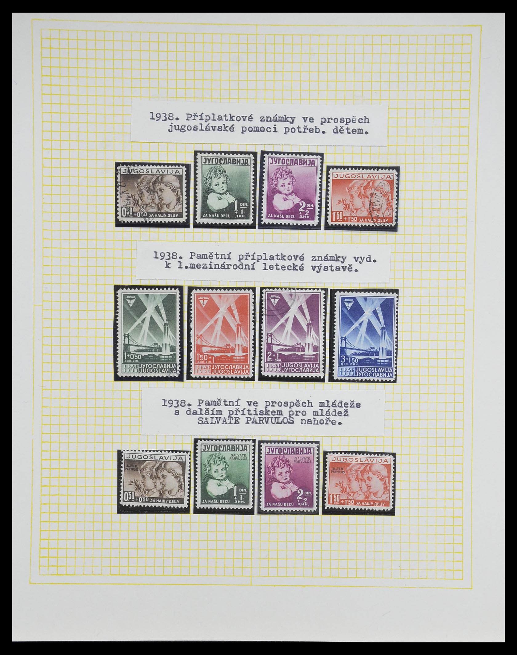 33188 080 - Stamp collection 33188 Yugoslavia 1871-1944.