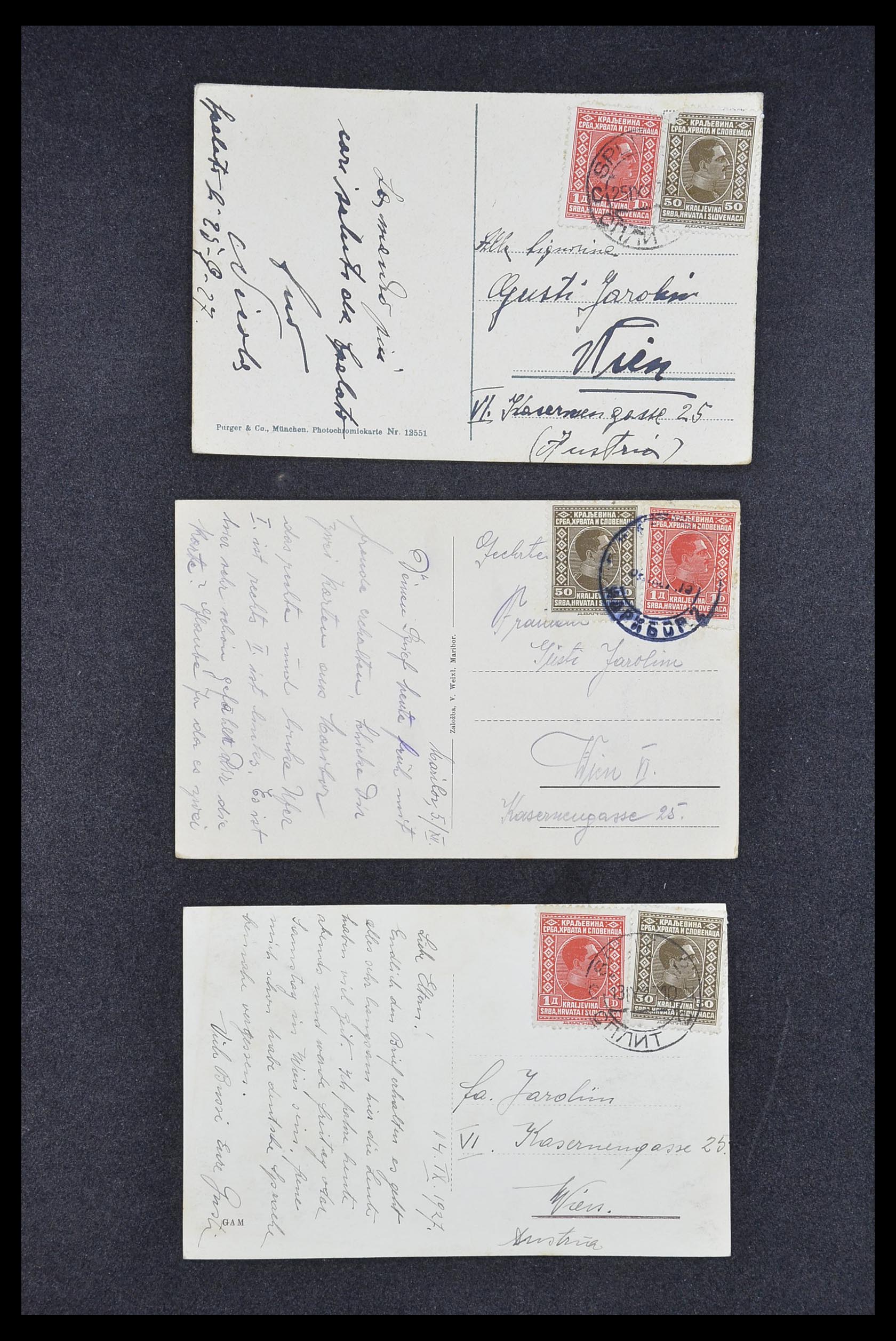33188 103 - Postzegelverzameling 33188 Joegoslavië 1871-1944.