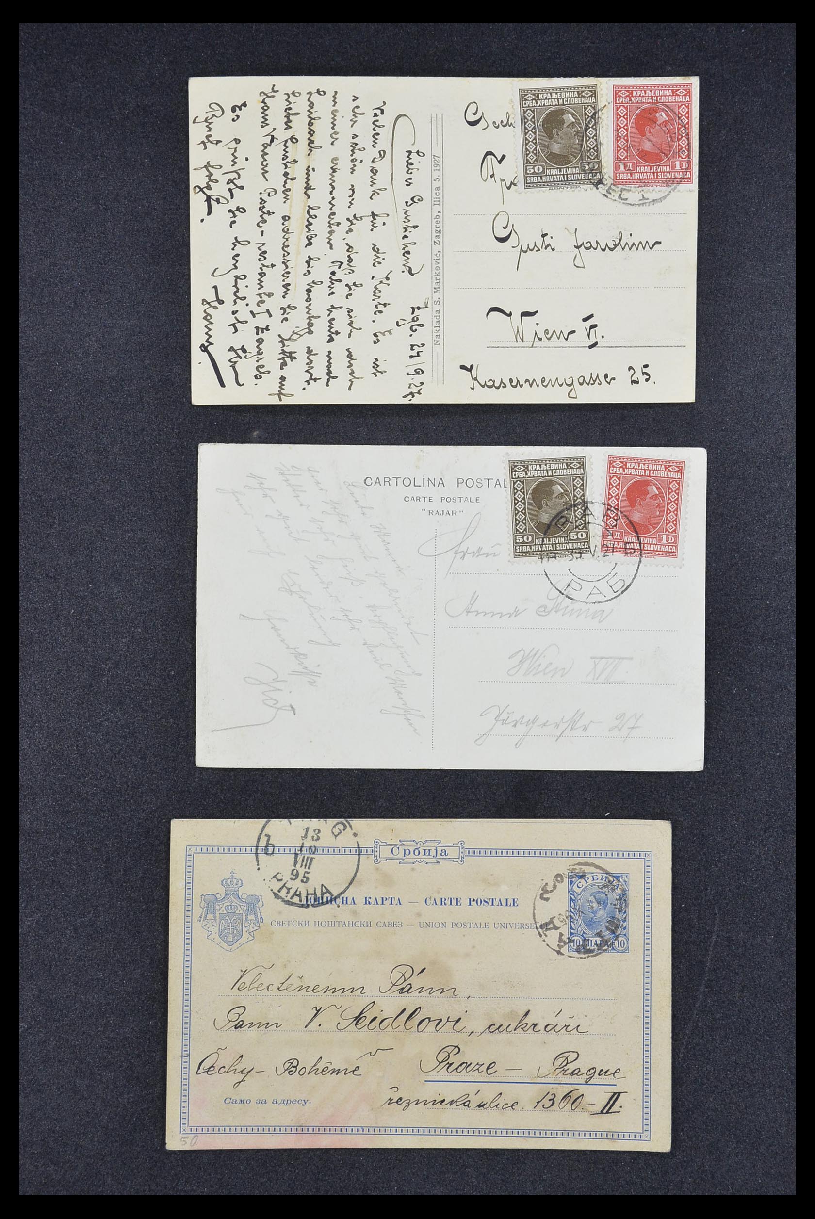 33188 106 - Postzegelverzameling 33188 Joegoslavië 1871-1944.