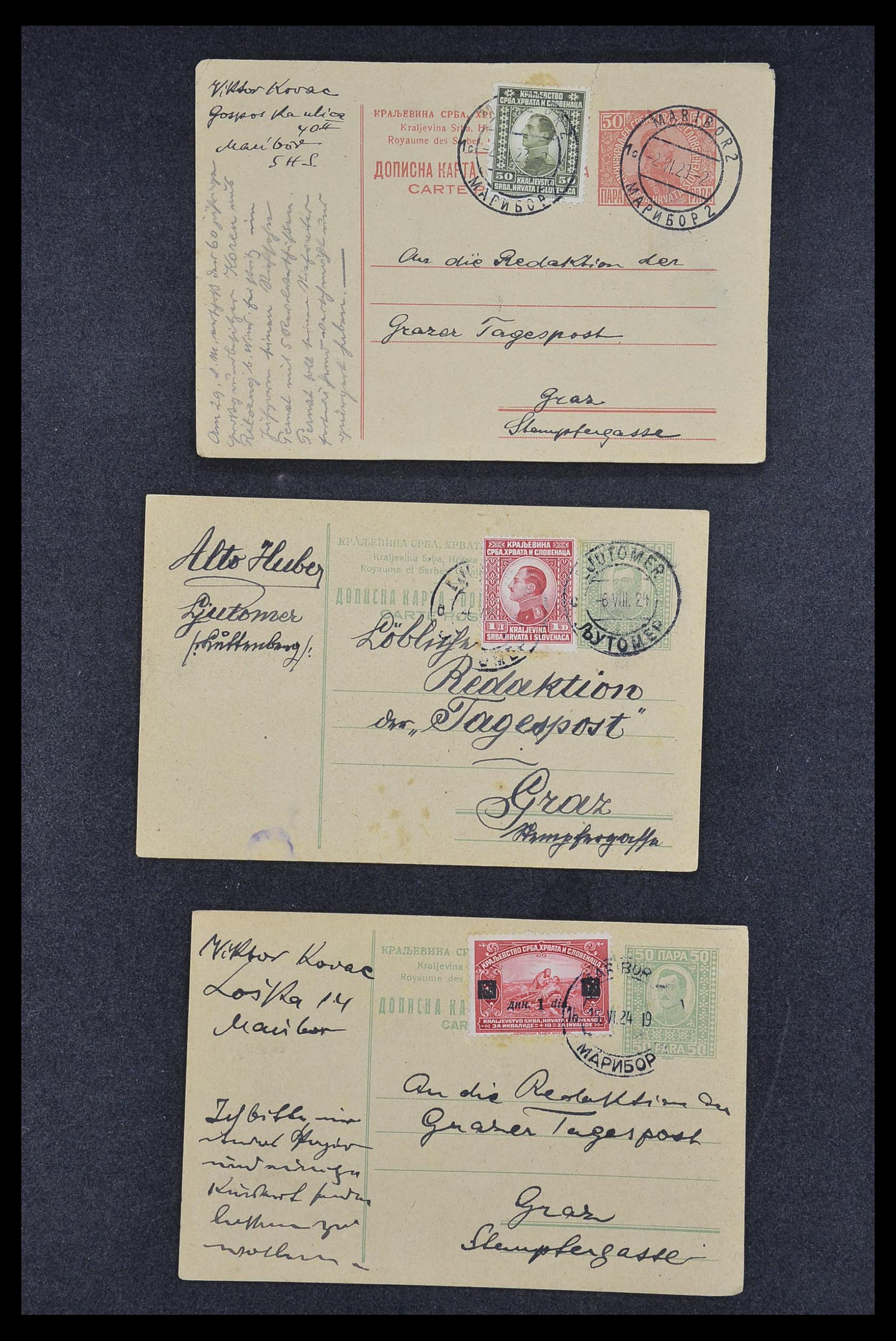 33188 109 - Postzegelverzameling 33188 Joegoslavië 1871-1944.