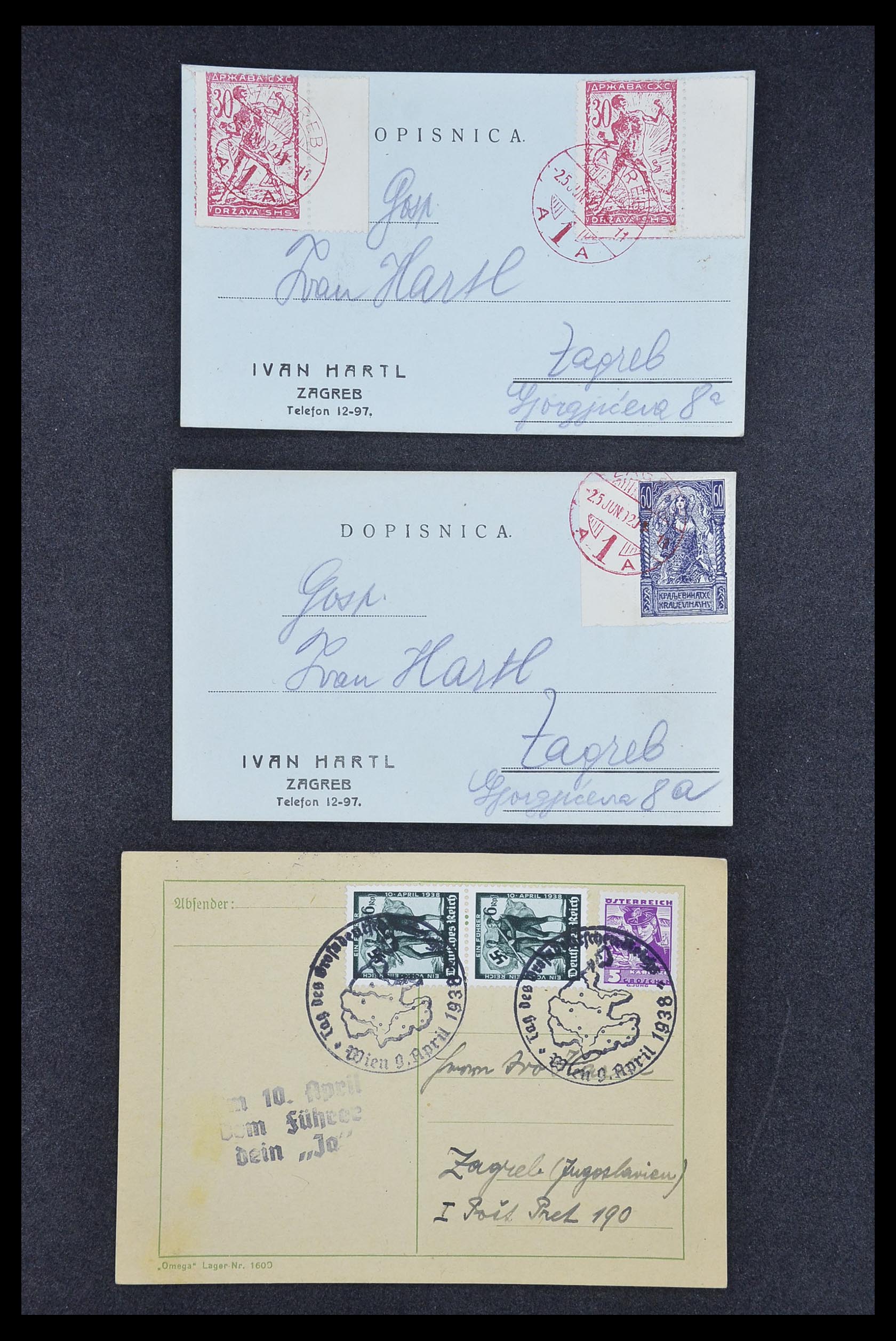 33188 112 - Stamp collection 33188 Yugoslavia 1871-1944.