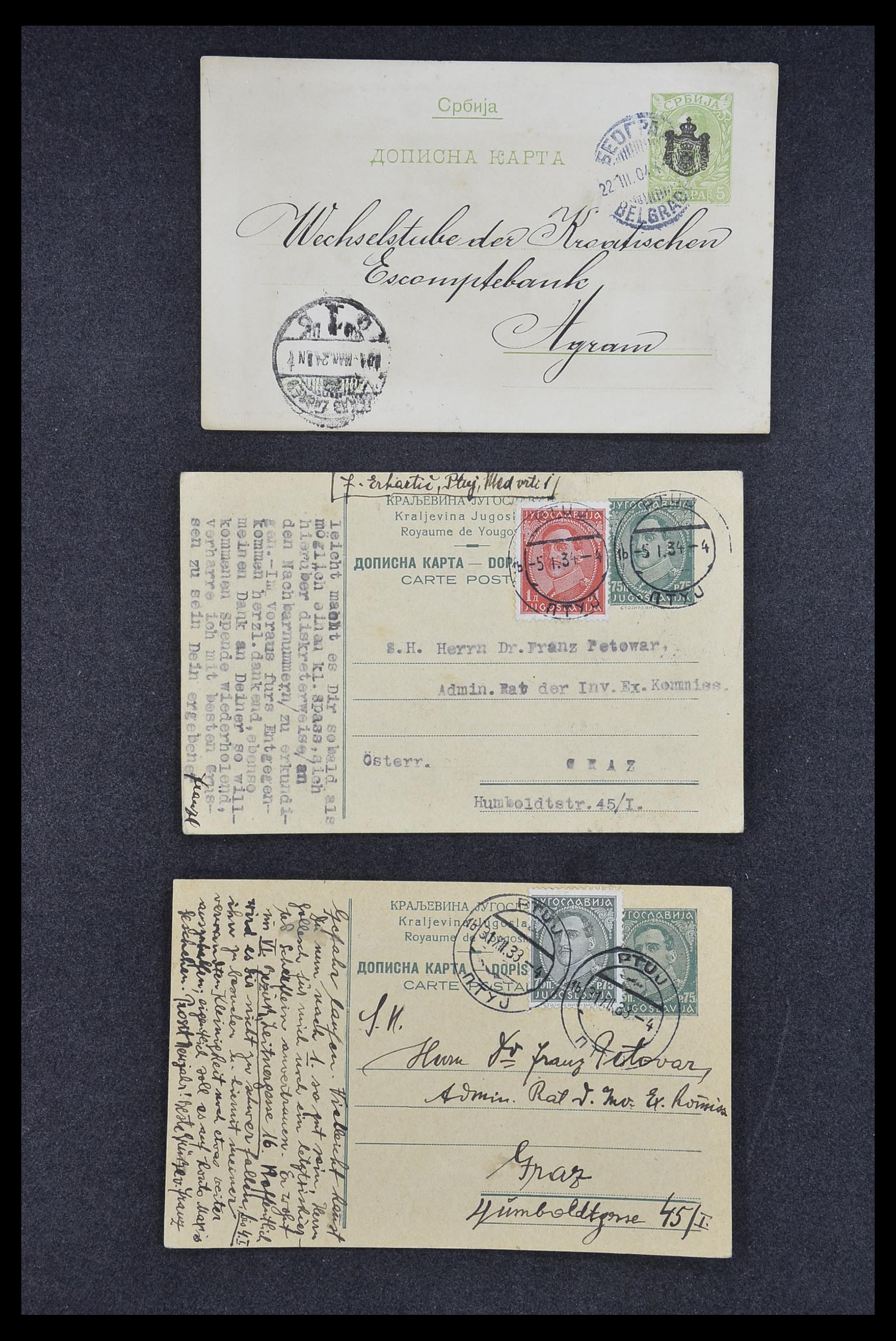33188 113 - Postzegelverzameling 33188 Joegoslavië 1871-1944.