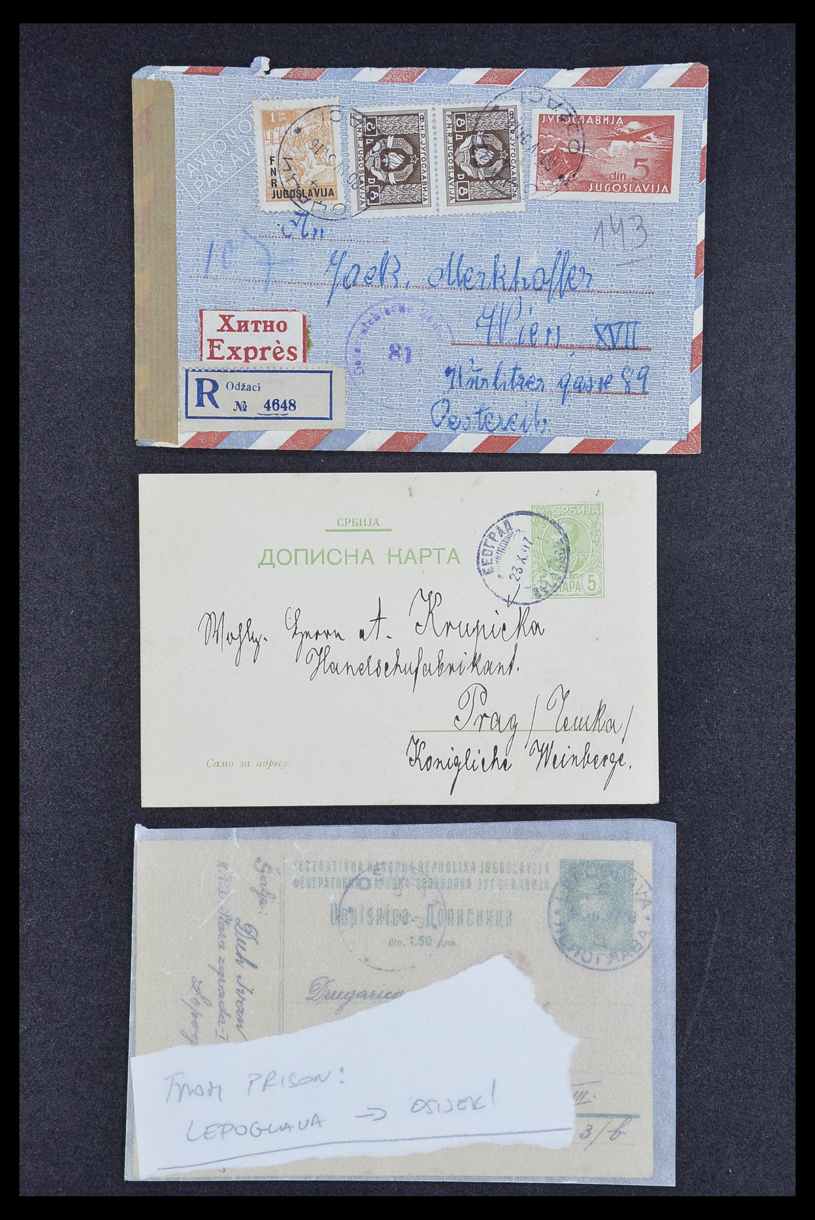 33188 116 - Stamp collection 33188 Yugoslavia 1871-1944.