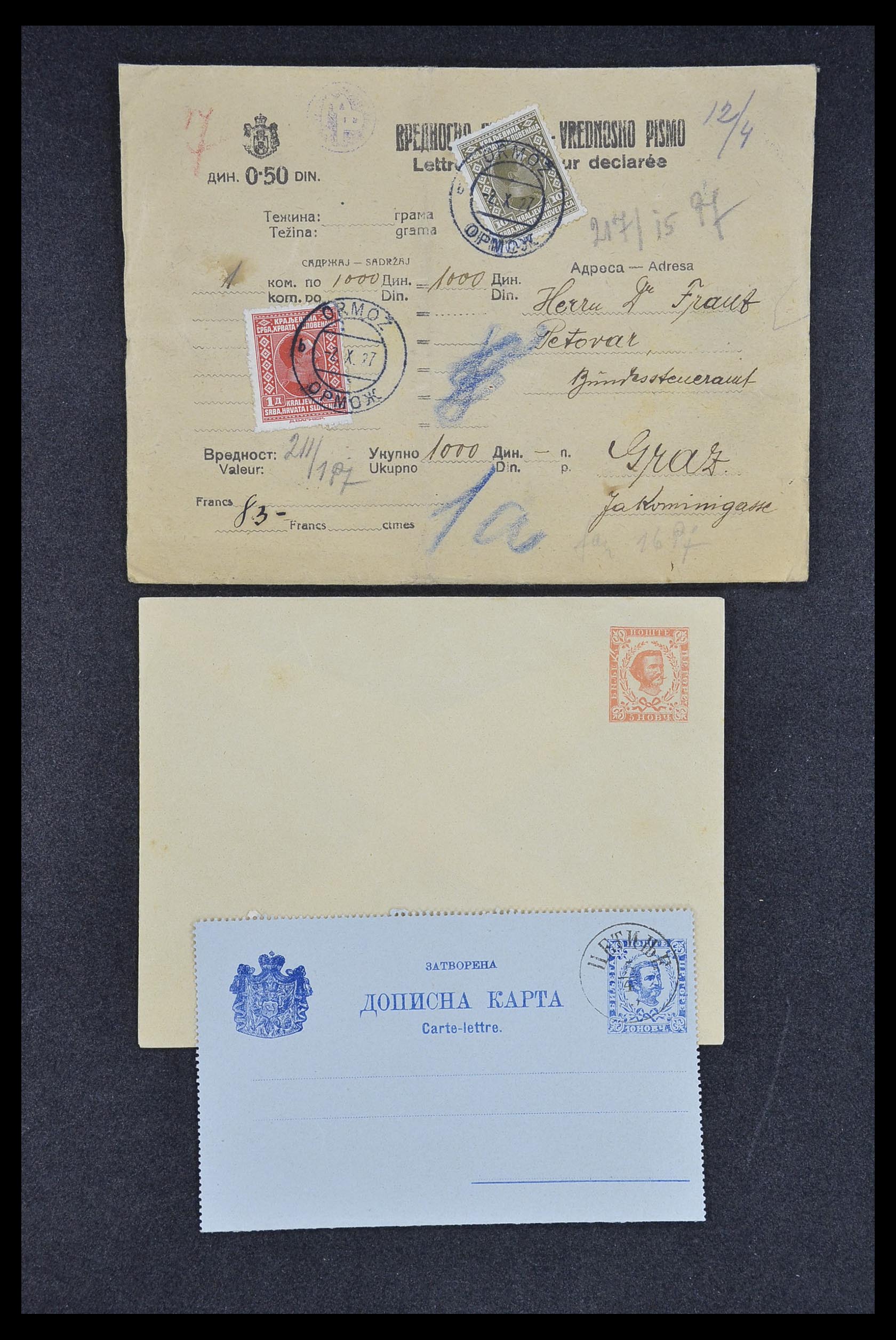 33188 119 - Stamp collection 33188 Yugoslavia 1871-1944.