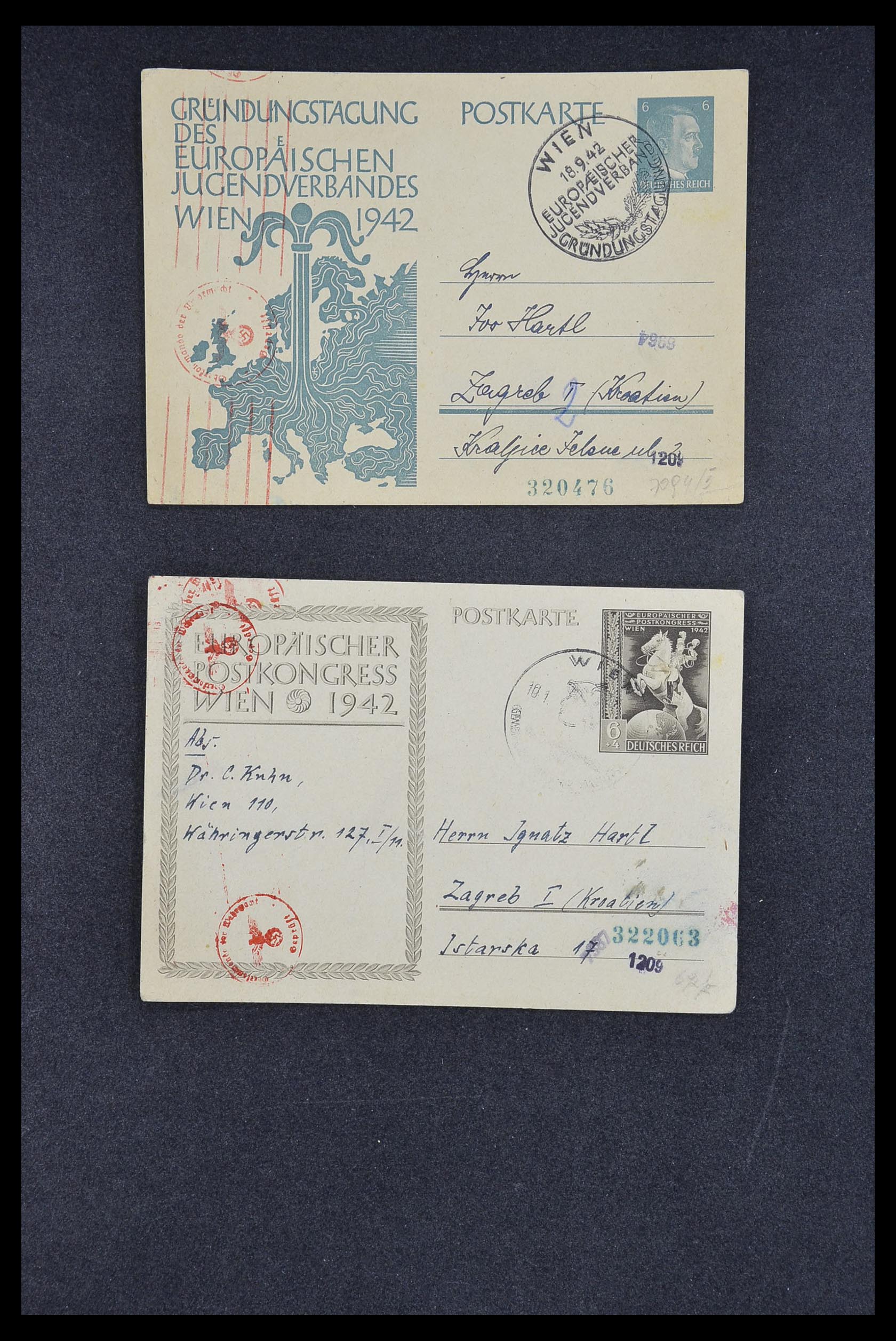 33188 120 - Postzegelverzameling 33188 Joegoslavië 1871-1944.