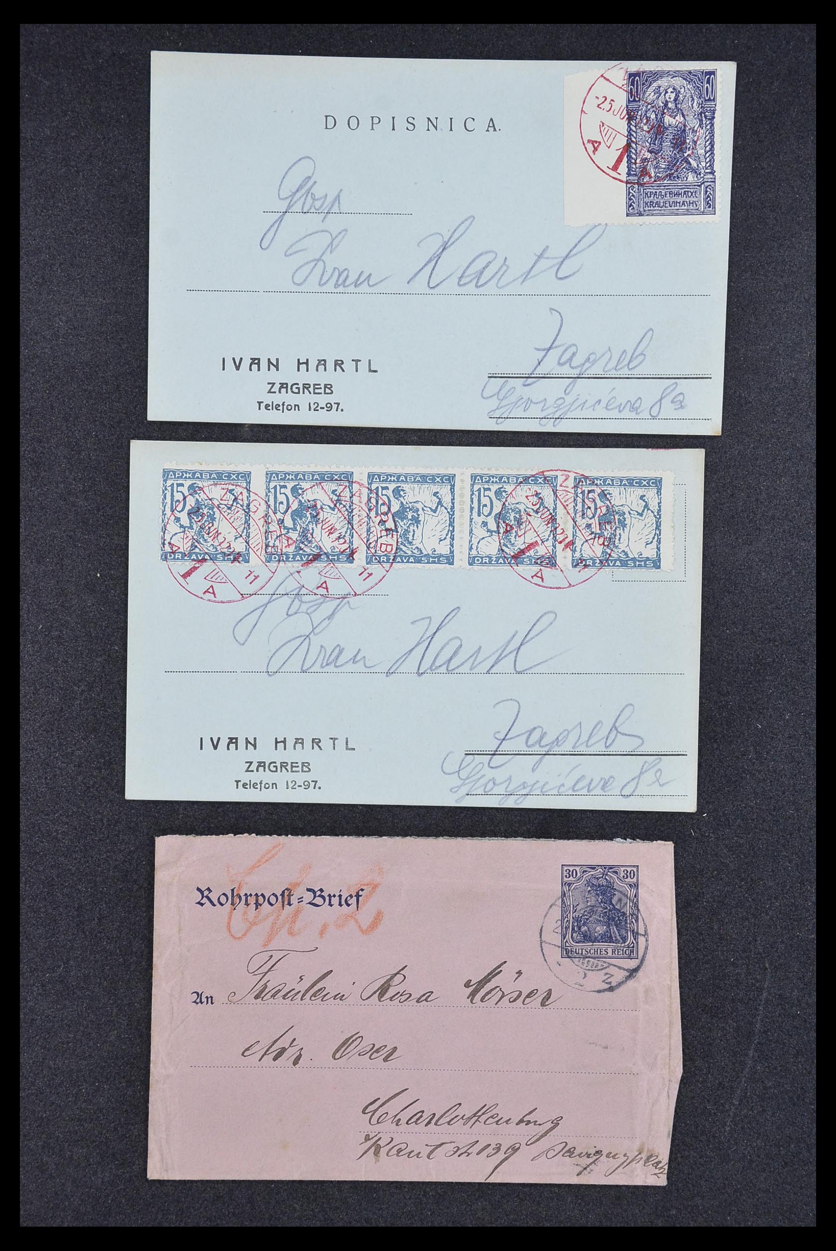 33188 127 - Stamp collection 33188 Yugoslavia 1871-1944.