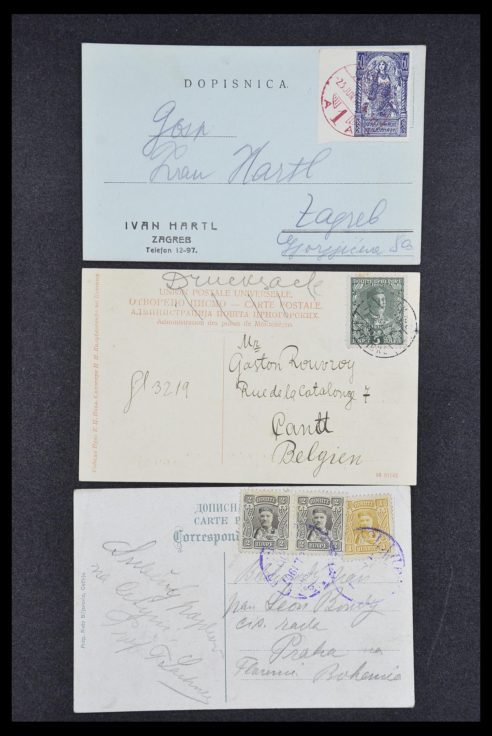 33188 128 - Postzegelverzameling 33188 Joegoslavië 1871-1944.