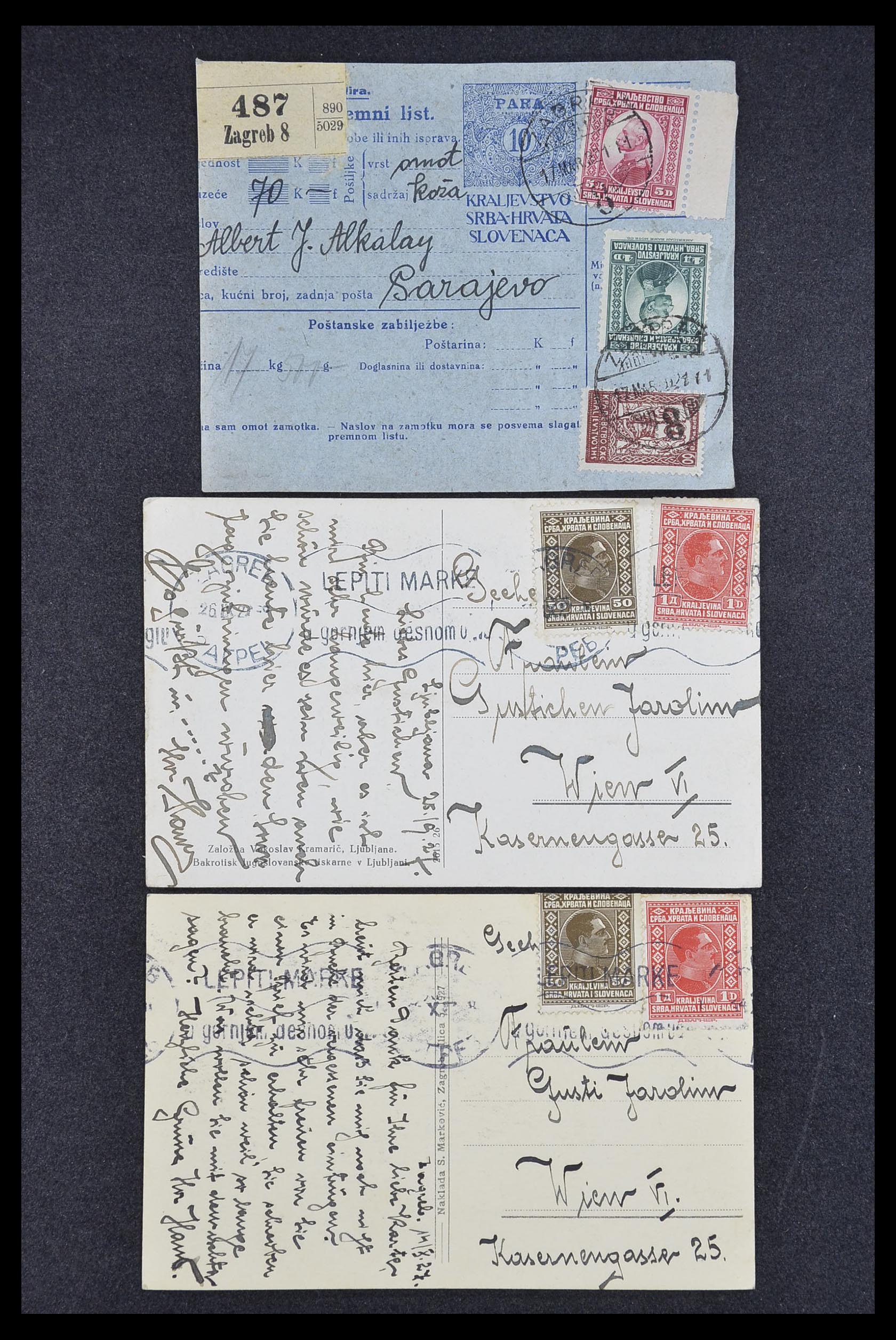 33188 132 - Postzegelverzameling 33188 Joegoslavië 1871-1944.