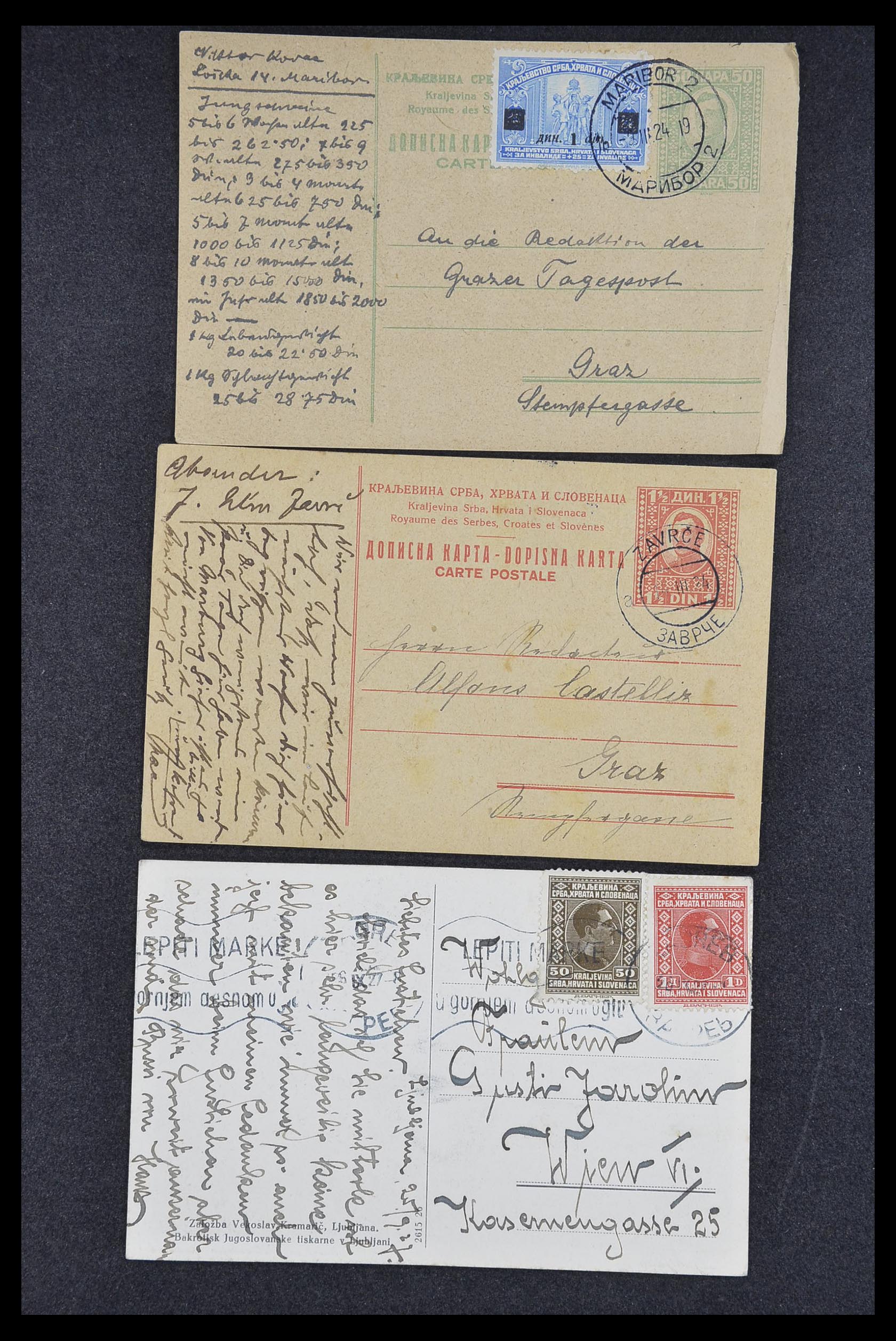 33188 133 - Stamp collection 33188 Yugoslavia 1871-1944.