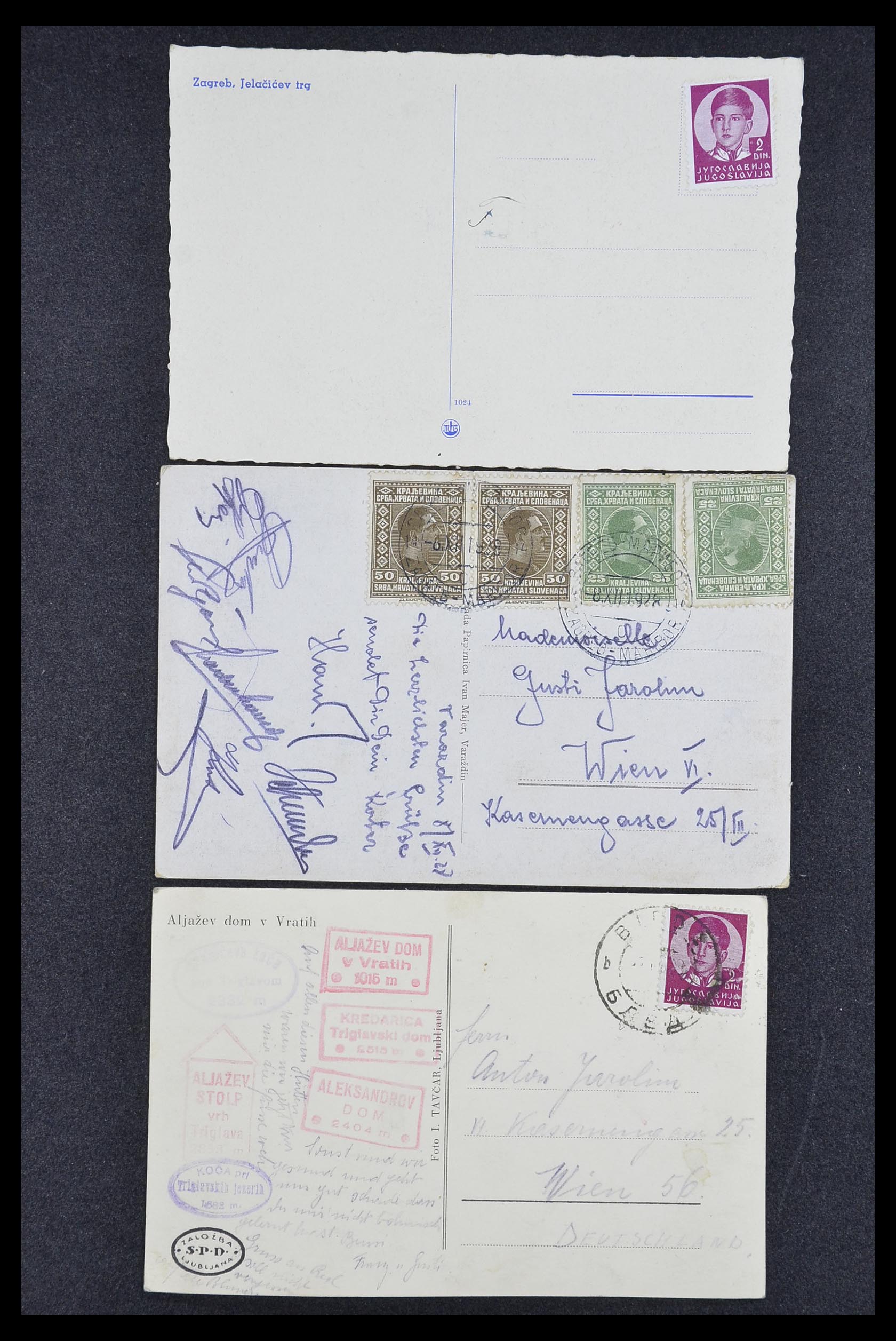 33188 134 - Postzegelverzameling 33188 Joegoslavië 1871-1944.