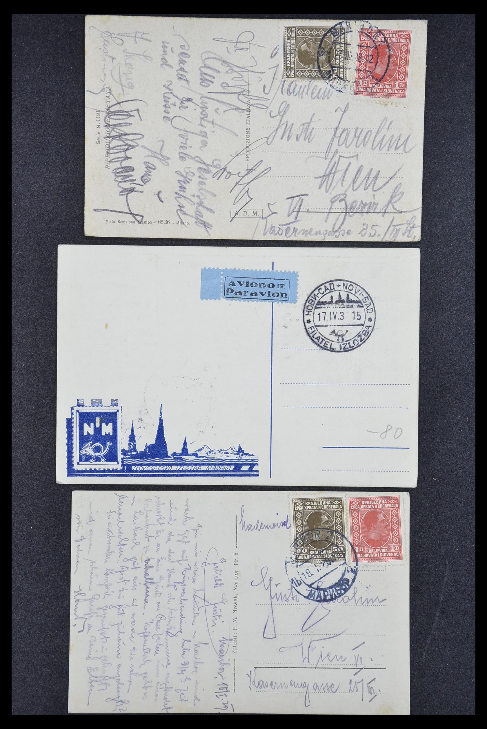 33188 136 - Postzegelverzameling 33188 Joegoslavië 1871-1944.