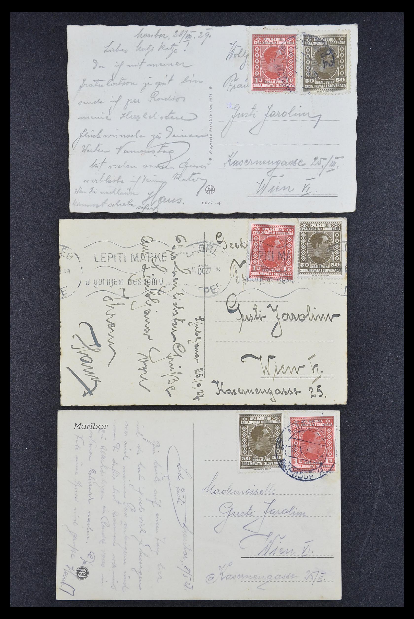 33188 137 - Stamp collection 33188 Yugoslavia 1871-1944.