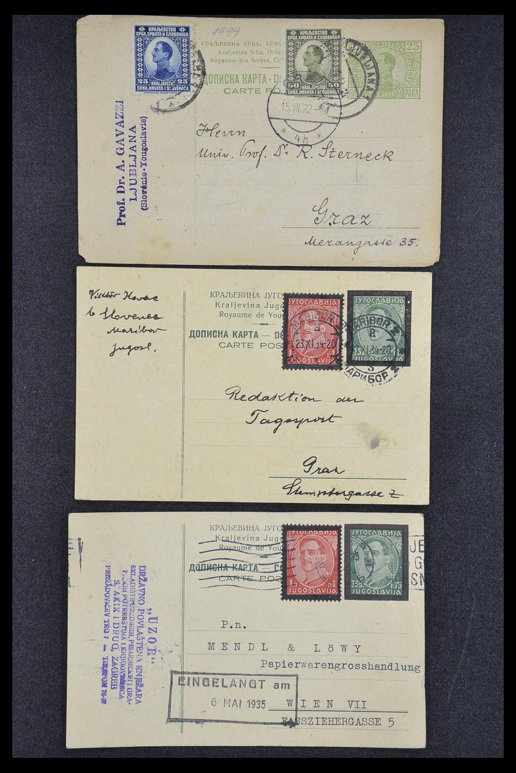 33188 138 - Stamp collection 33188 Yugoslavia 1871-1944.