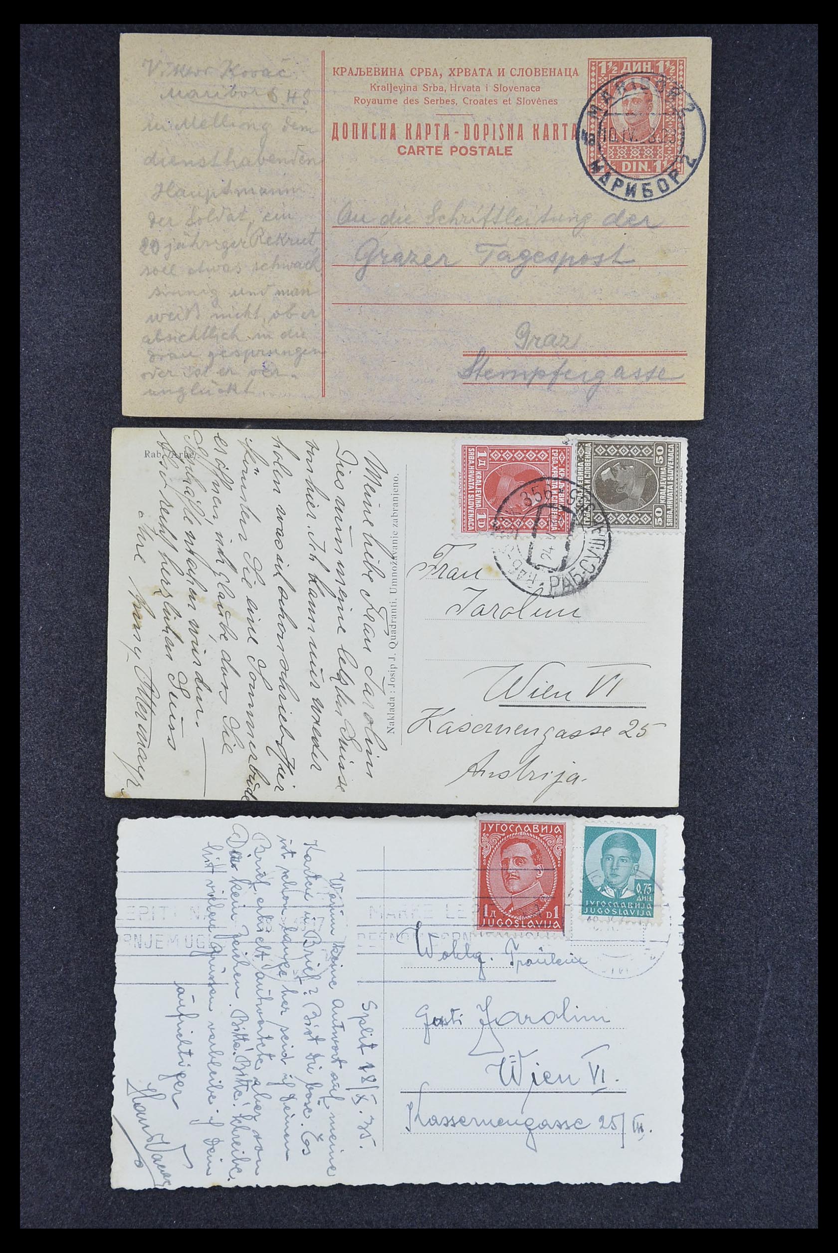 33188 144 - Postzegelverzameling 33188 Joegoslavië 1871-1944.