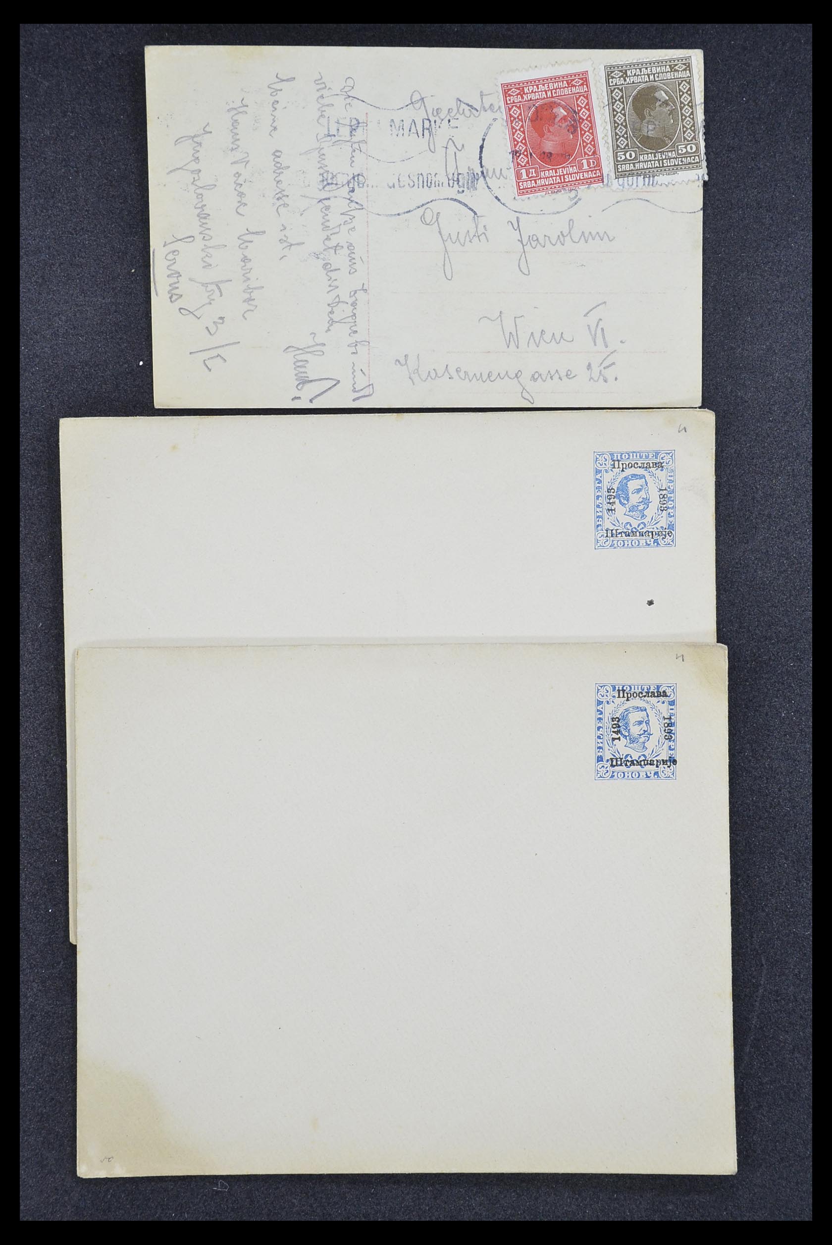 33188 147 - Postzegelverzameling 33188 Joegoslavië 1871-1944.