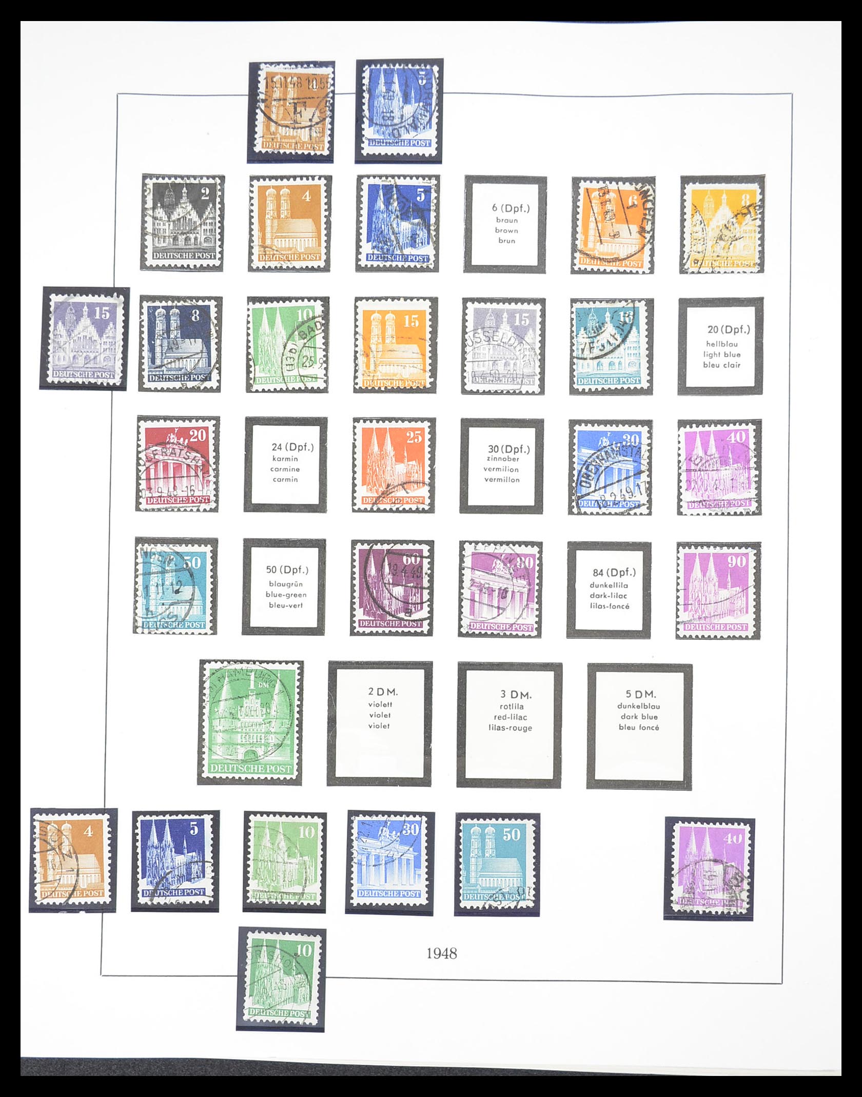 33189 009 - Postzegelverzameling 33189 Europese landen 1850-1950.