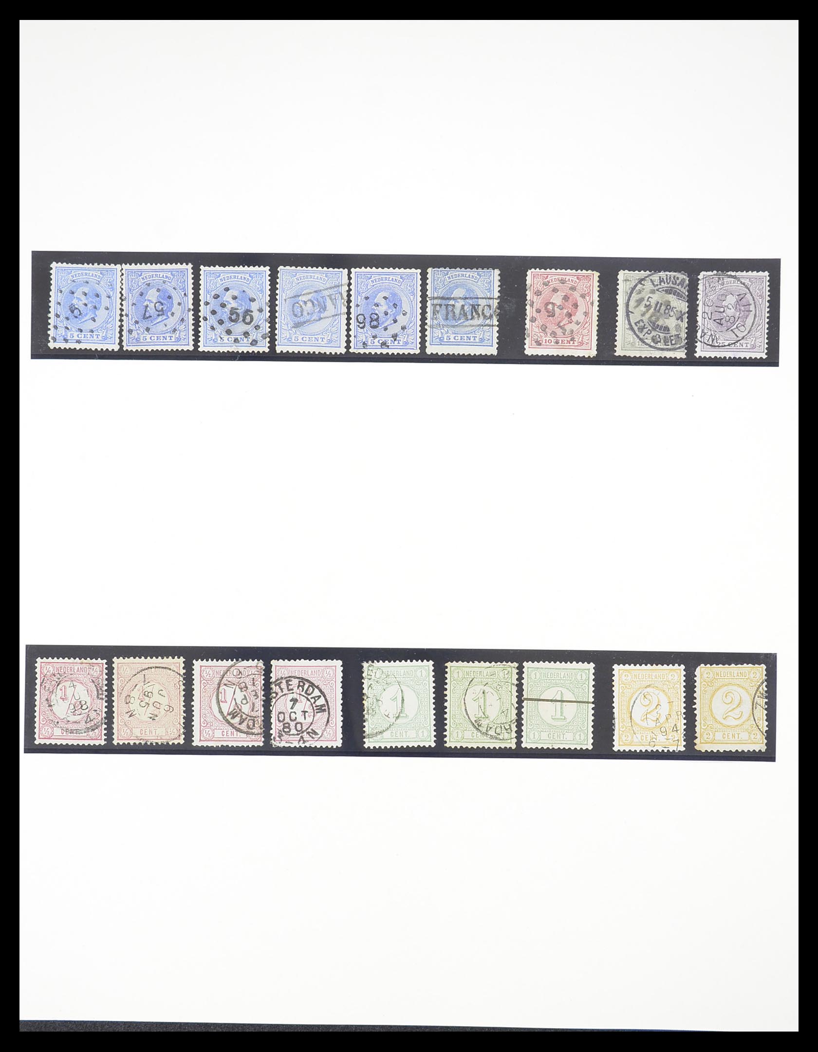 33189 012 - Postzegelverzameling 33189 Europese landen 1850-1950.