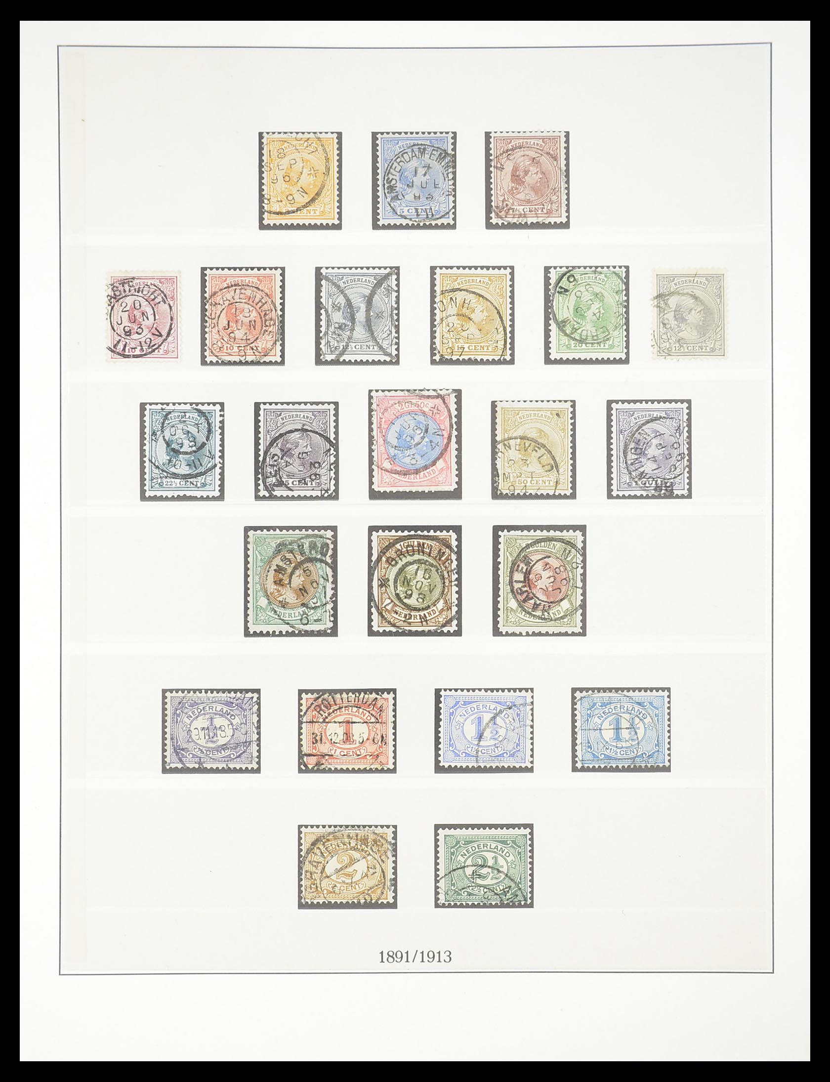 33189 015 - Postzegelverzameling 33189 Europese landen 1850-1950.