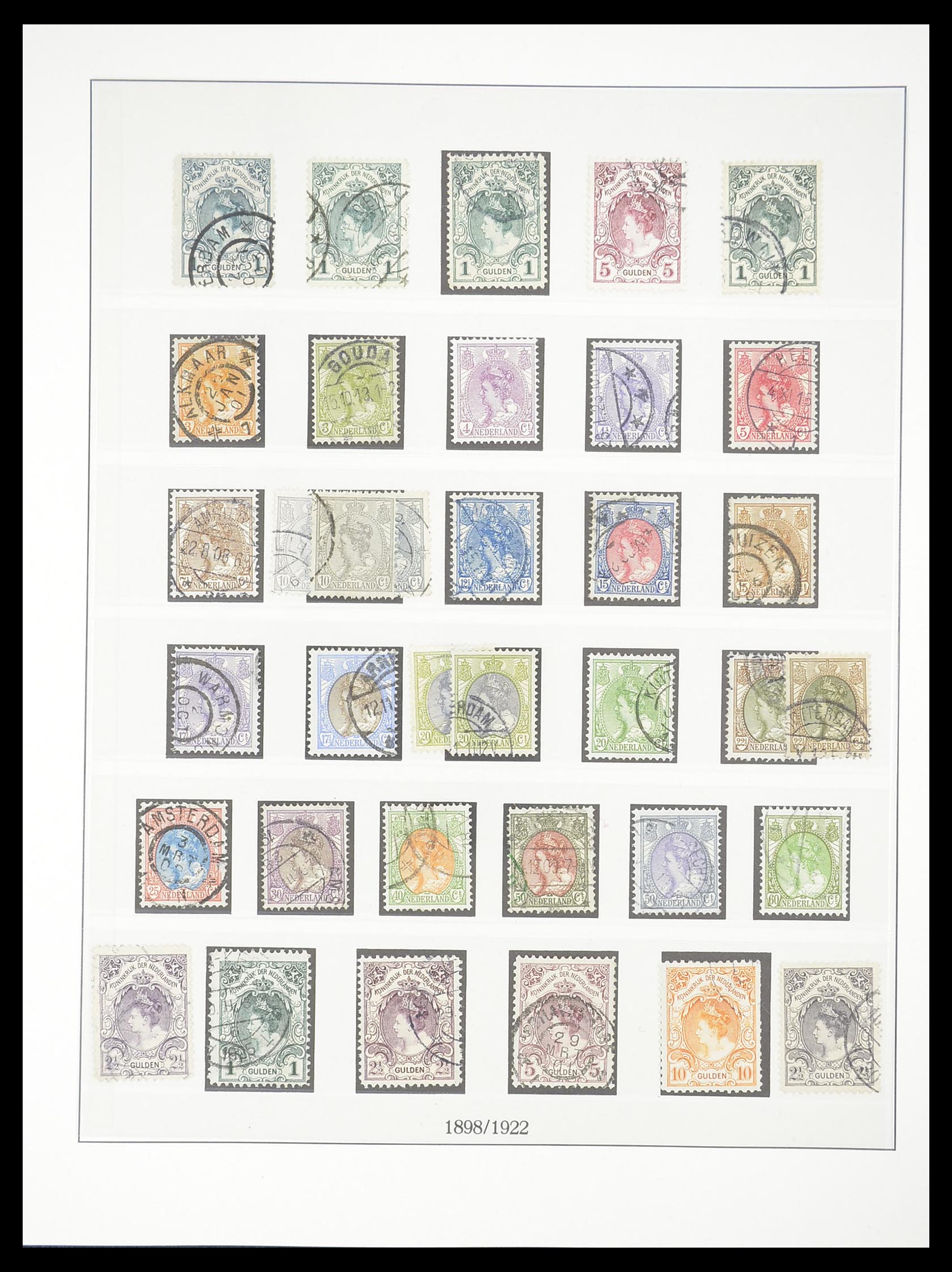 33189 017 - Postzegelverzameling 33189 Europese landen 1850-1950.