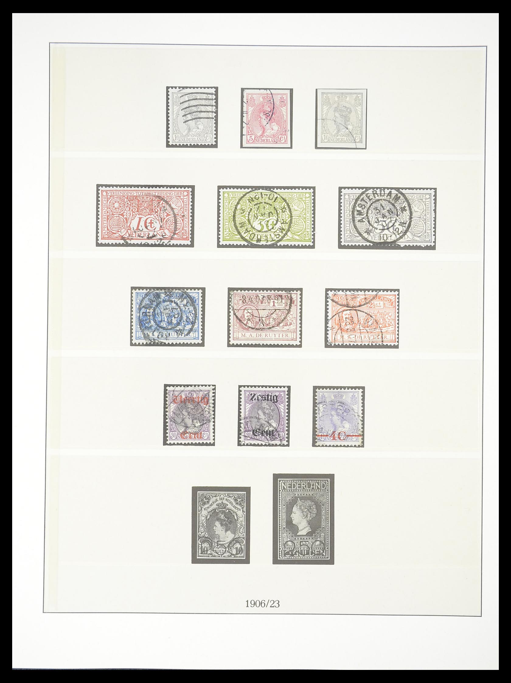 33189 018 - Postzegelverzameling 33189 Europese landen 1850-1950.