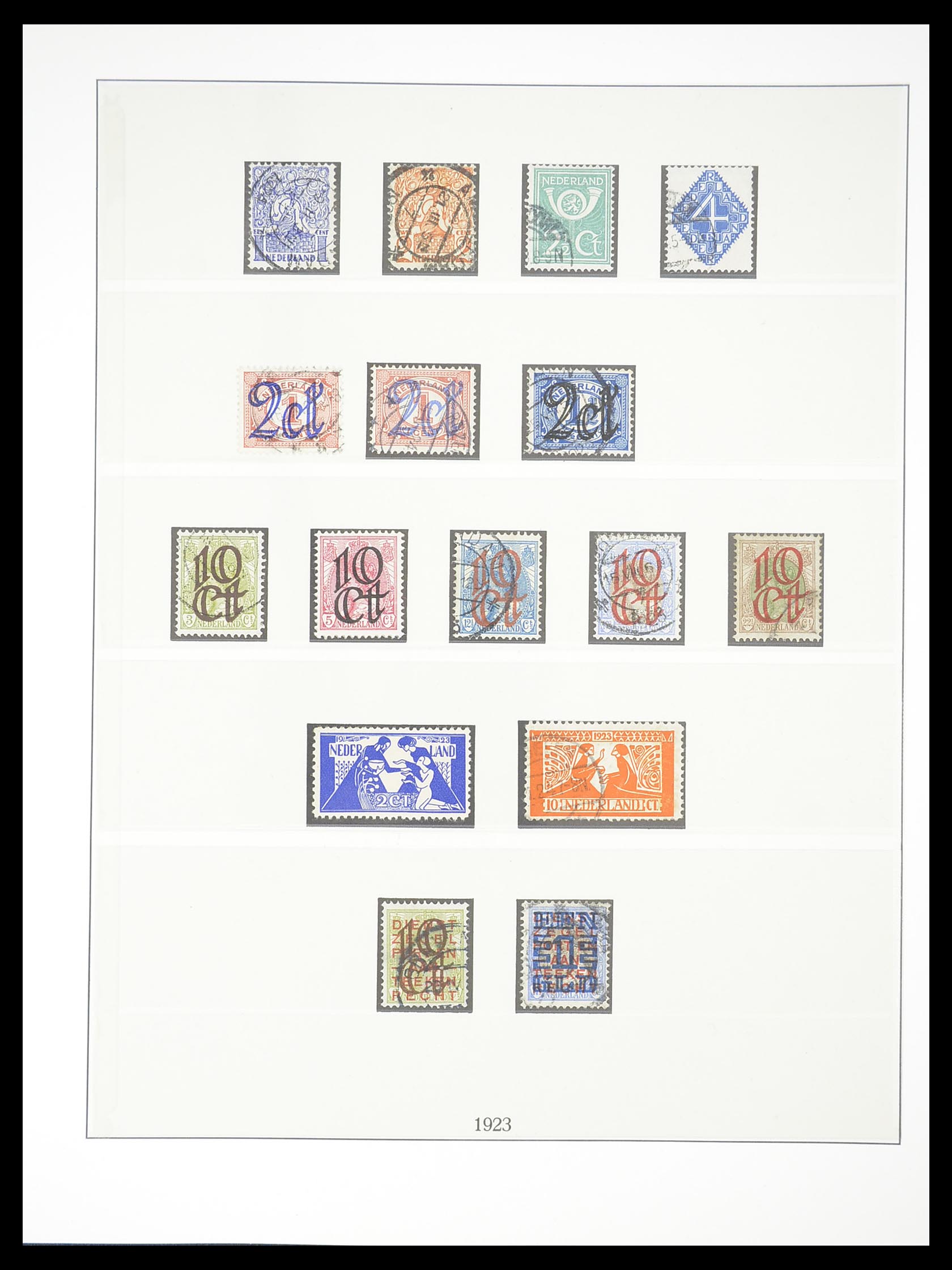 33189 020 - Postzegelverzameling 33189 Europese landen 1850-1950.