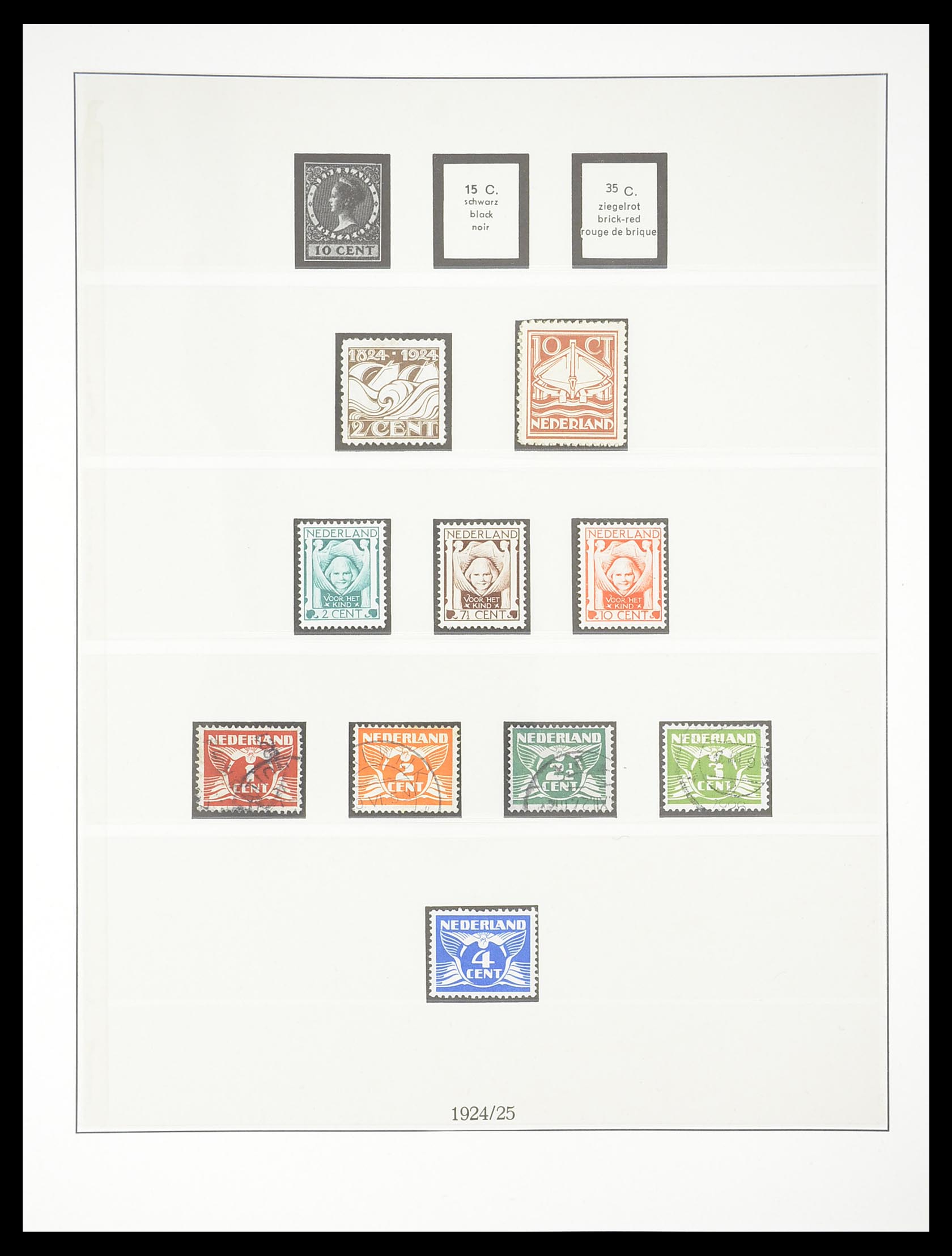 33189 022 - Postzegelverzameling 33189 Europese landen 1850-1950.