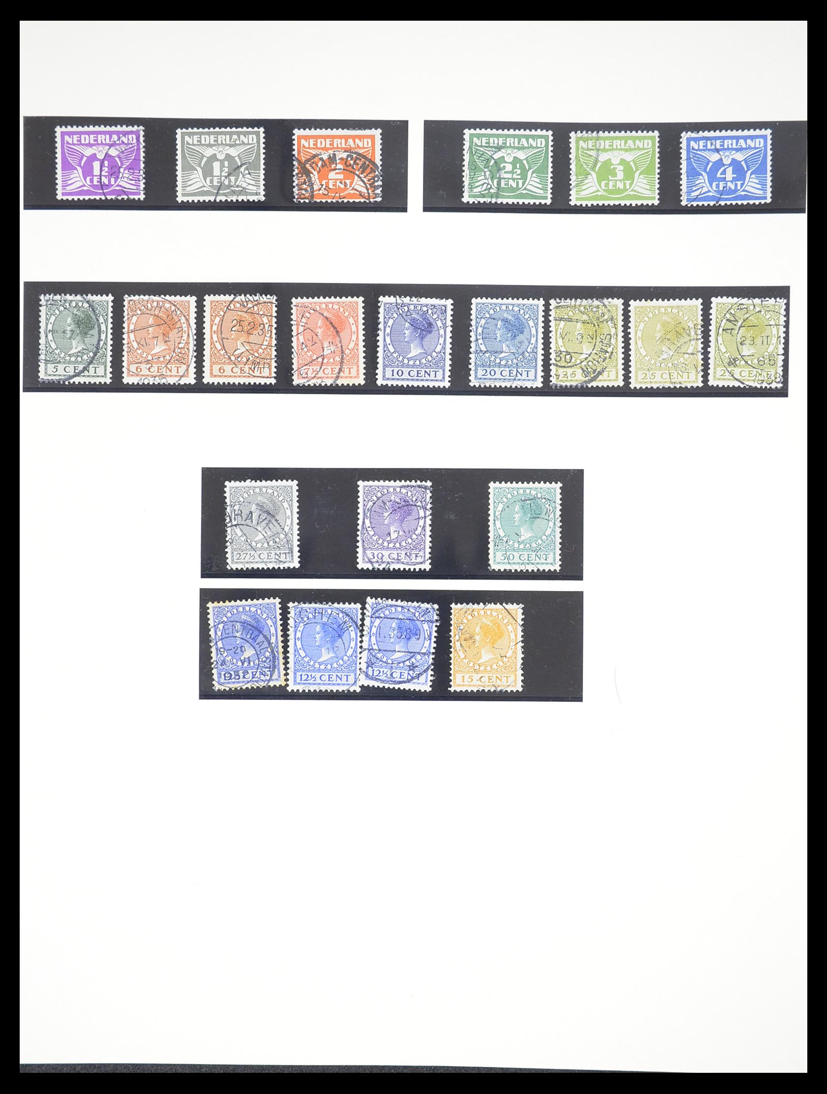 33189 025 - Postzegelverzameling 33189 Europese landen 1850-1950.