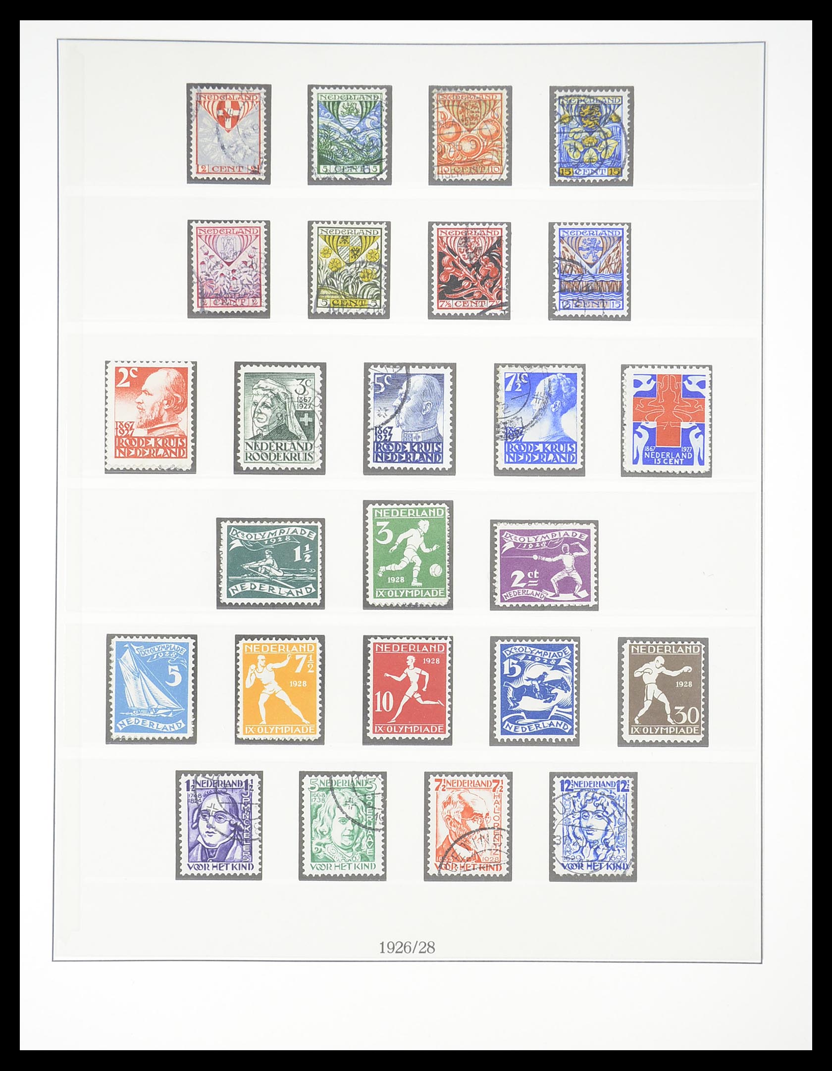 33189 026 - Postzegelverzameling 33189 Europese landen 1850-1950.