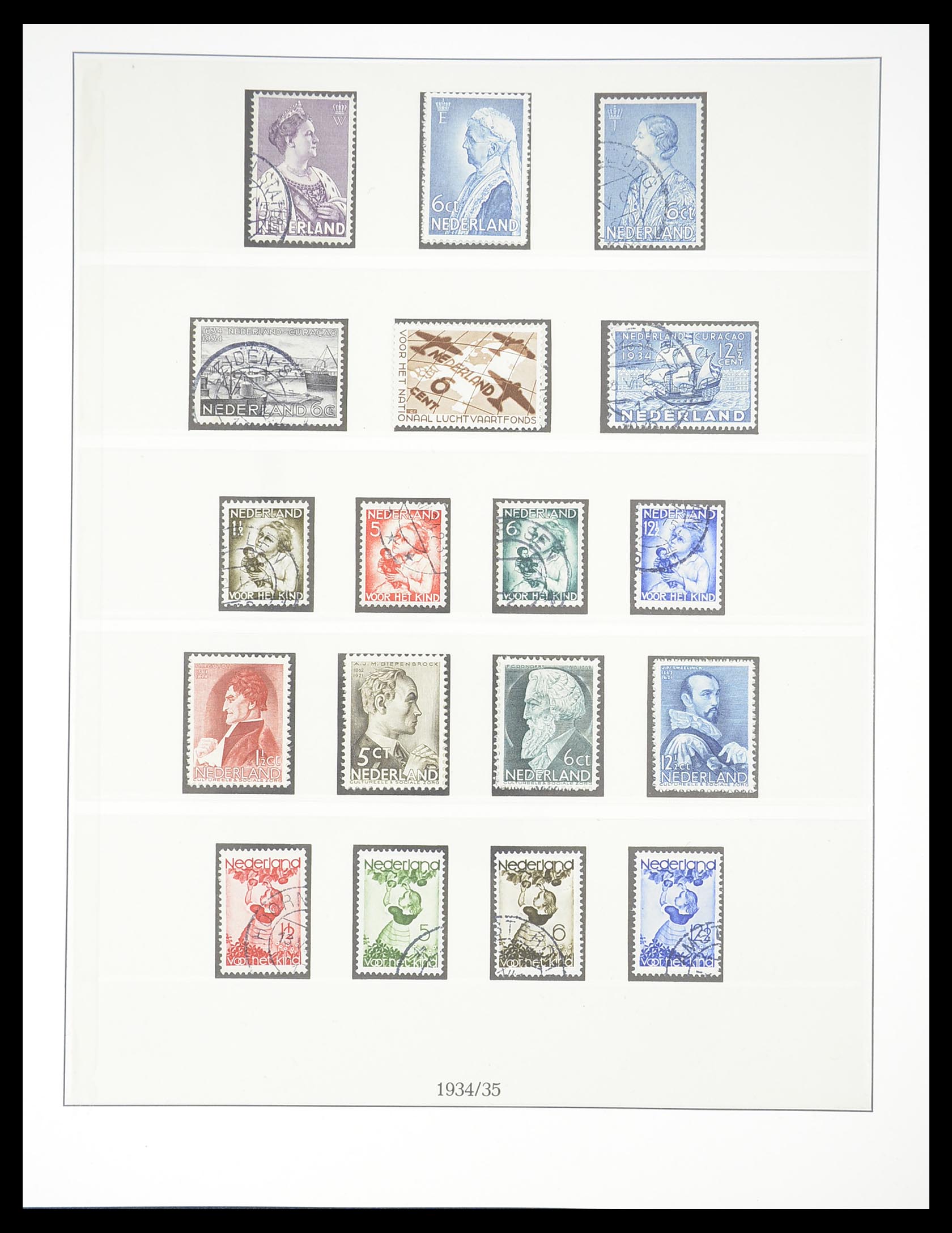 33189 029 - Postzegelverzameling 33189 Europese landen 1850-1950.