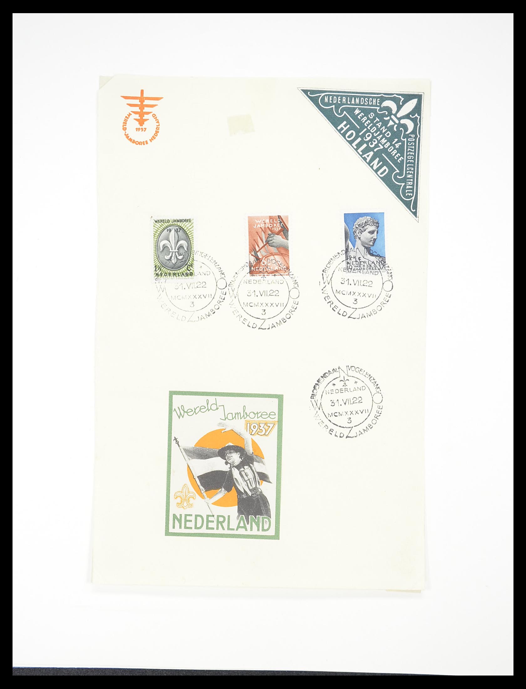 33189 031 - Postzegelverzameling 33189 Europese landen 1850-1950.
