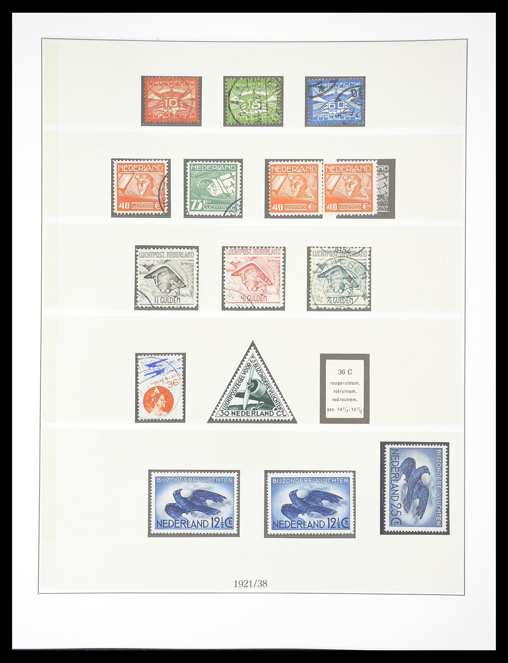 33189 038 - Postzegelverzameling 33189 Europese landen 1850-1950.