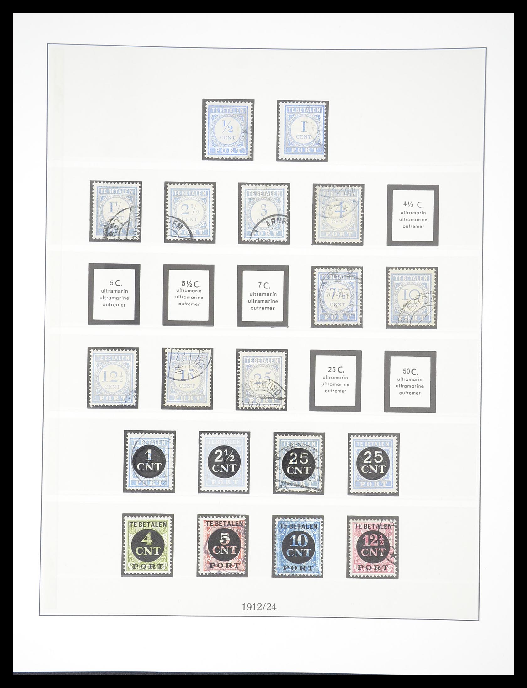 33189 042 - Postzegelverzameling 33189 Europese landen 1850-1950.
