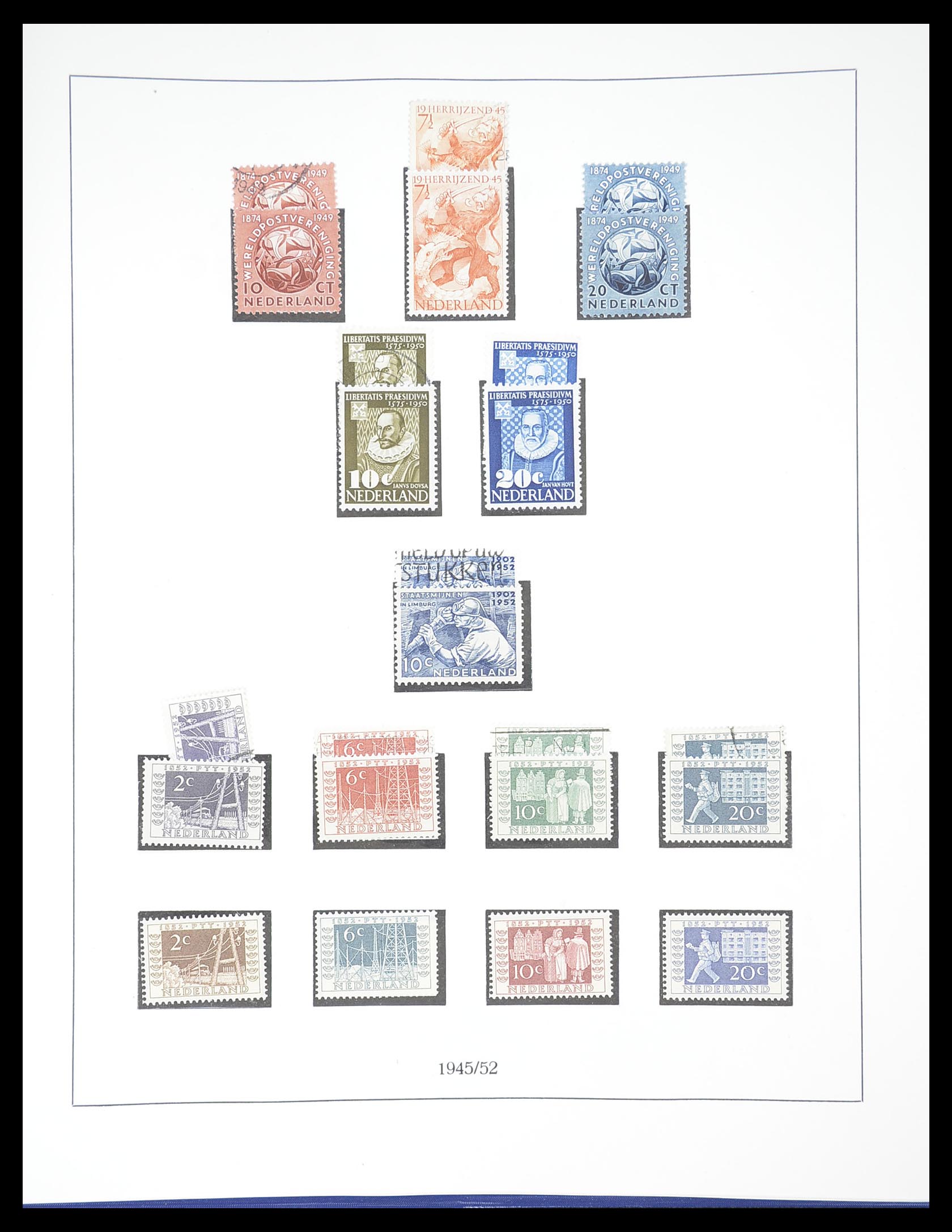 33189 049 - Postzegelverzameling 33189 Europese landen 1850-1950.