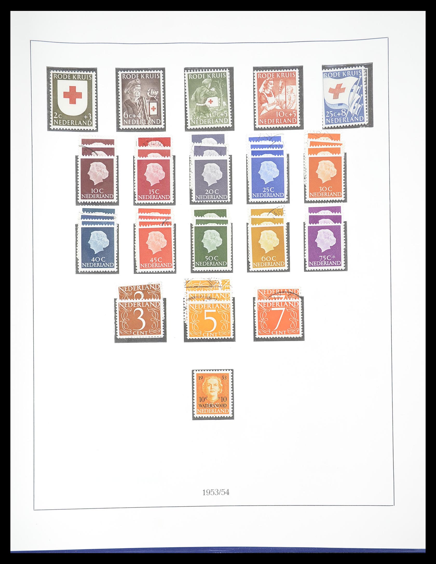 33189 055 - Postzegelverzameling 33189 Europese landen 1850-1950.