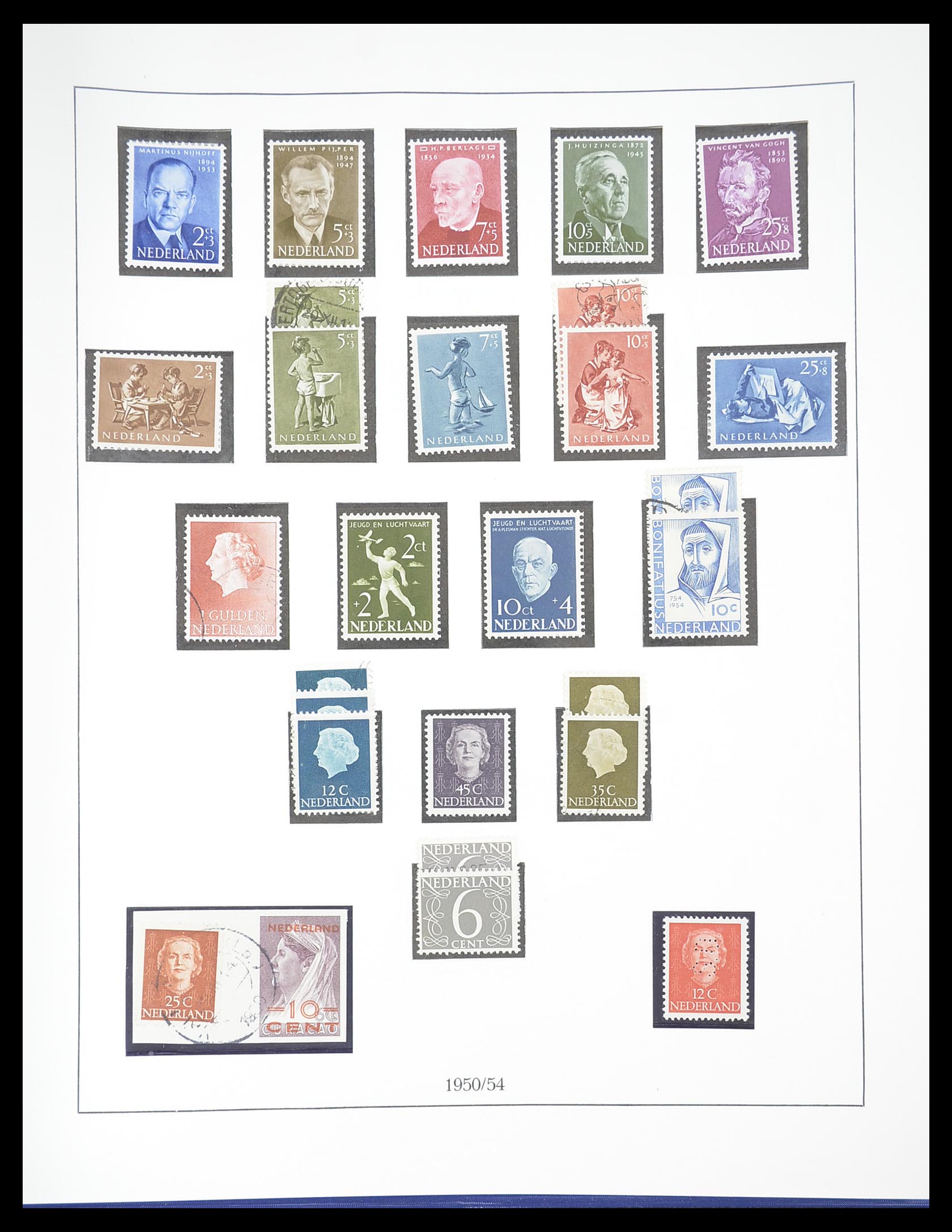 33189 056 - Postzegelverzameling 33189 Europese landen 1850-1950.