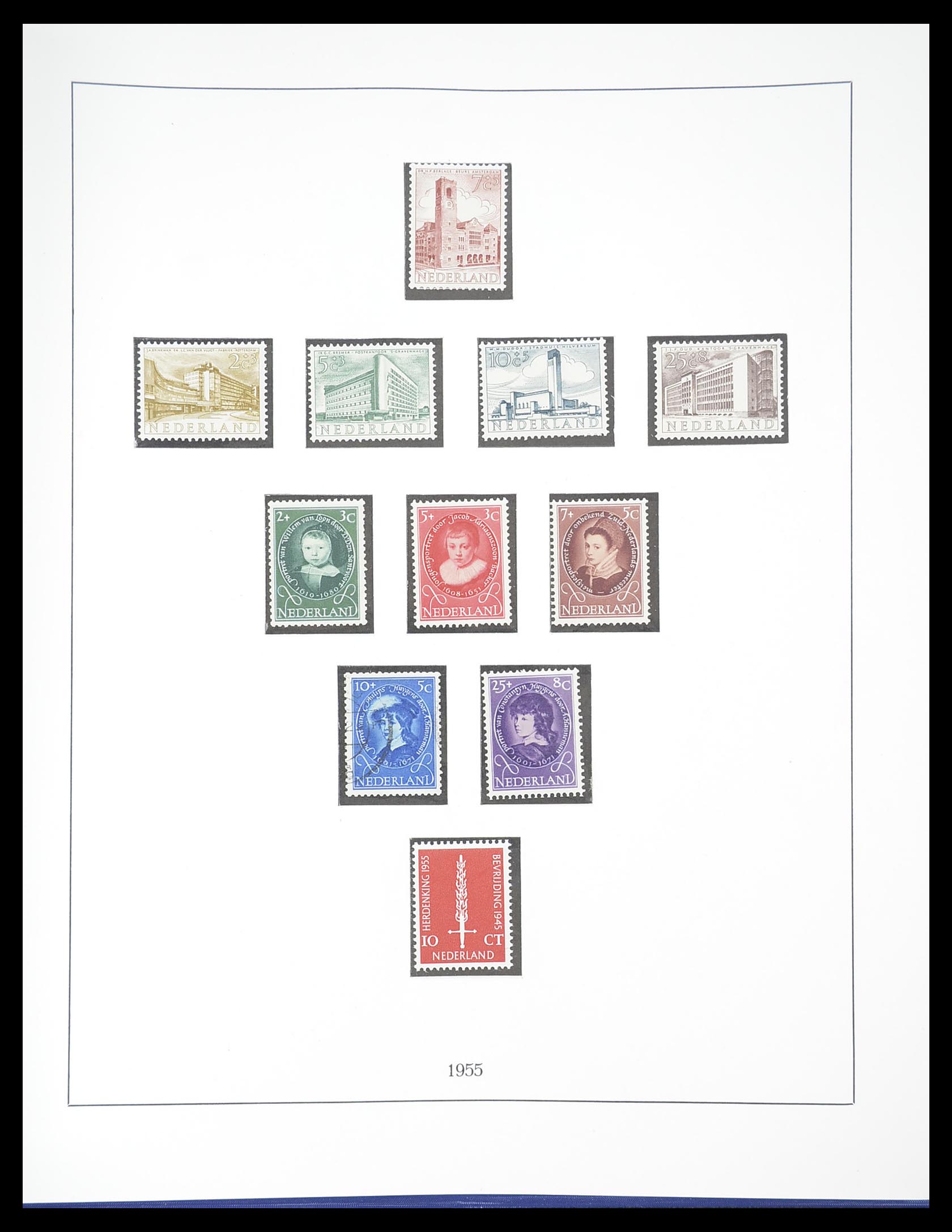 33189 057 - Postzegelverzameling 33189 Europese landen 1850-1950.