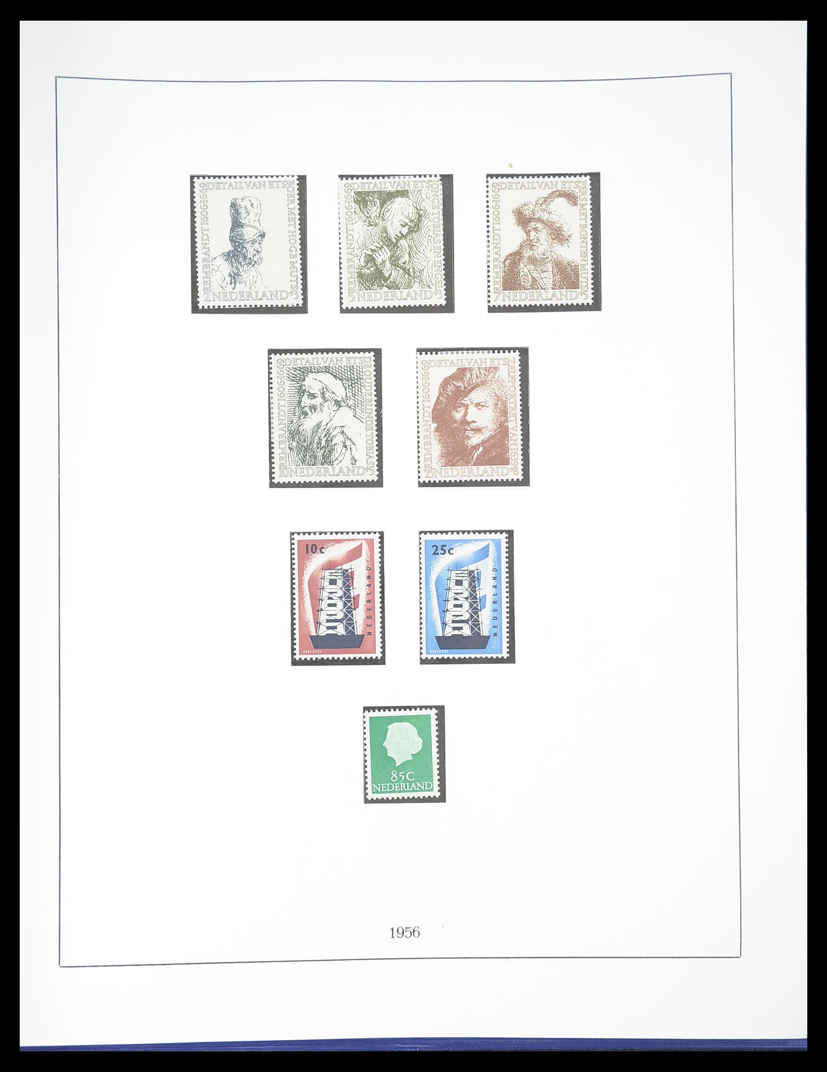 33189 060 - Postzegelverzameling 33189 Europese landen 1850-1950.
