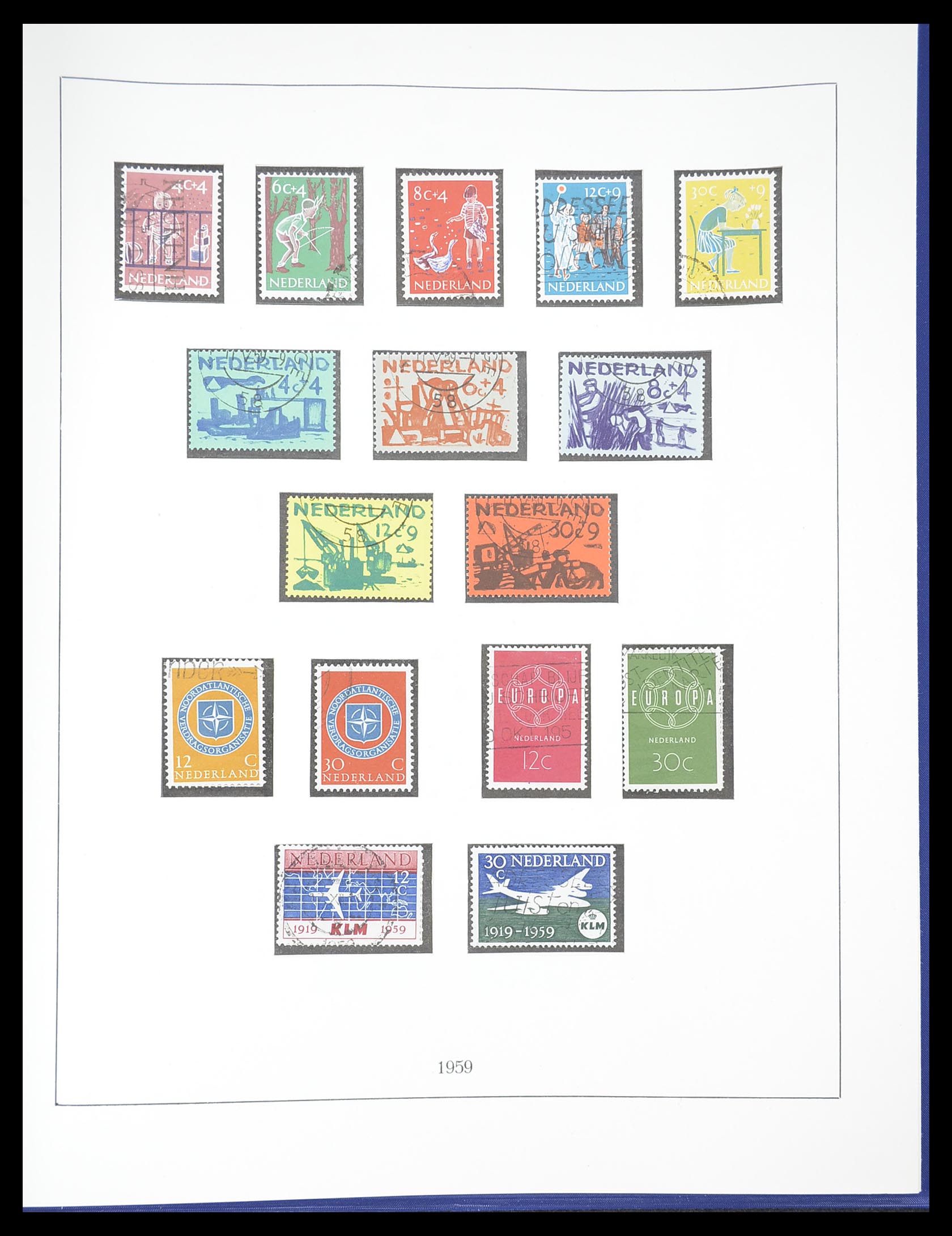 33189 064 - Stamp collection 33189 European countries 1850-1950.