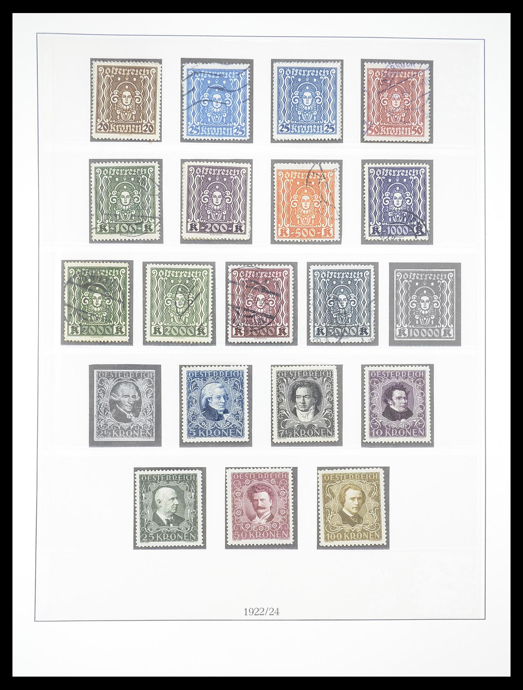 33189 072 - Stamp collection 33189 European countries 1850-1950.