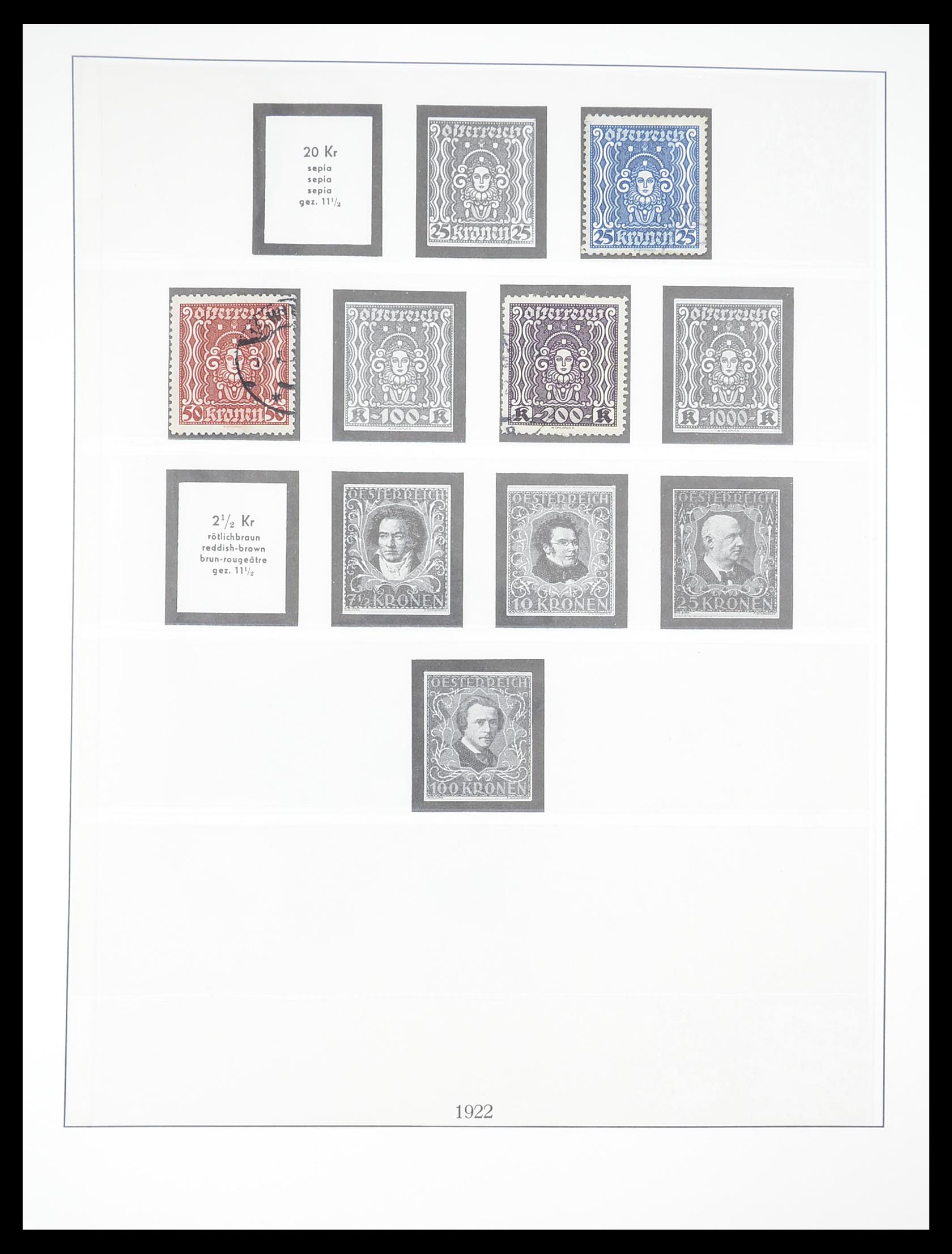 33189 073 - Stamp collection 33189 European countries 1850-1950.