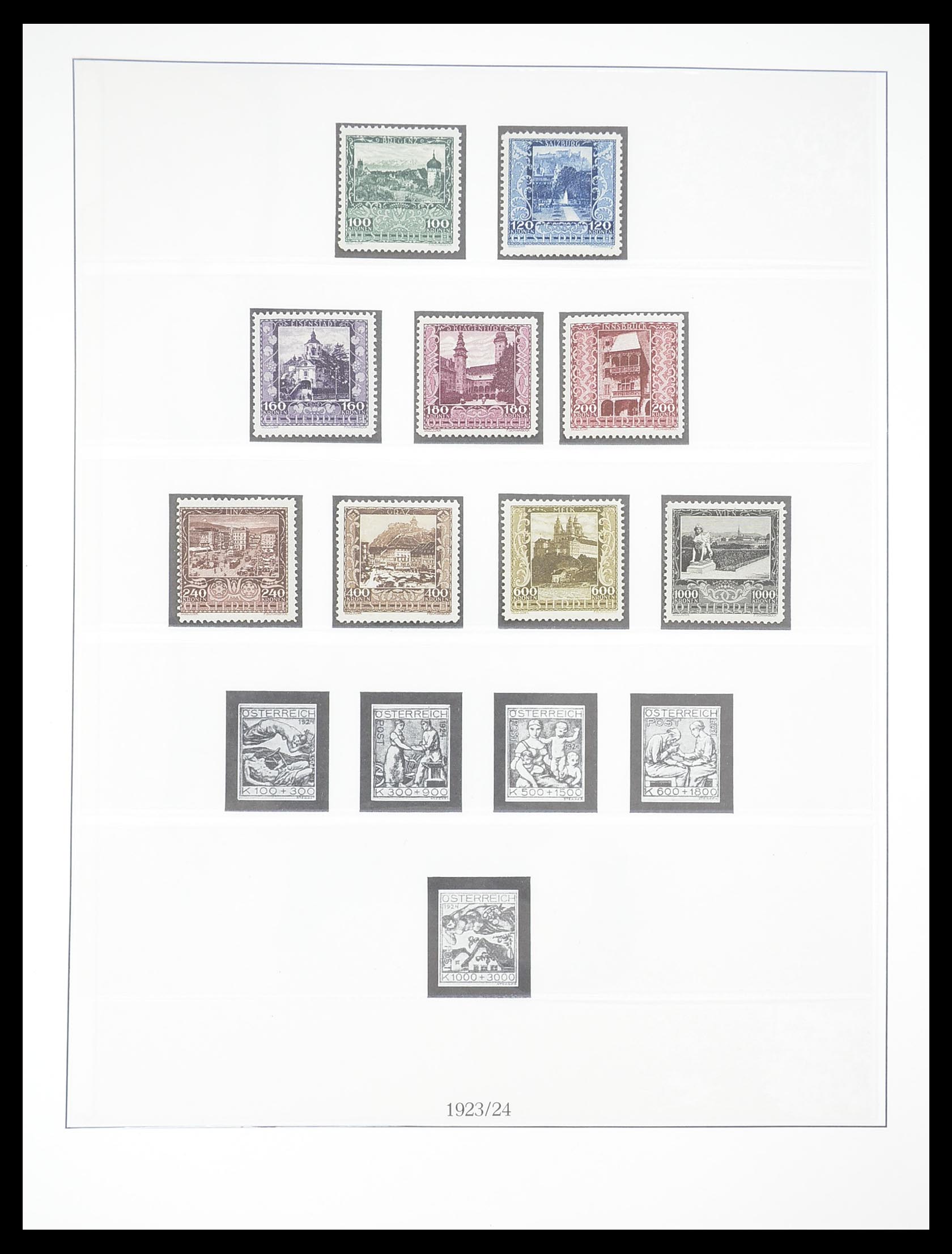 33189 074 - Stamp collection 33189 European countries 1850-1950.