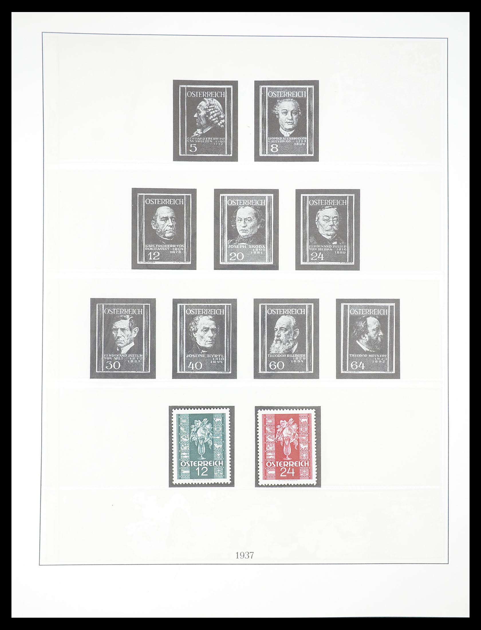 33189 084 - Postzegelverzameling 33189 Europese landen 1850-1950.