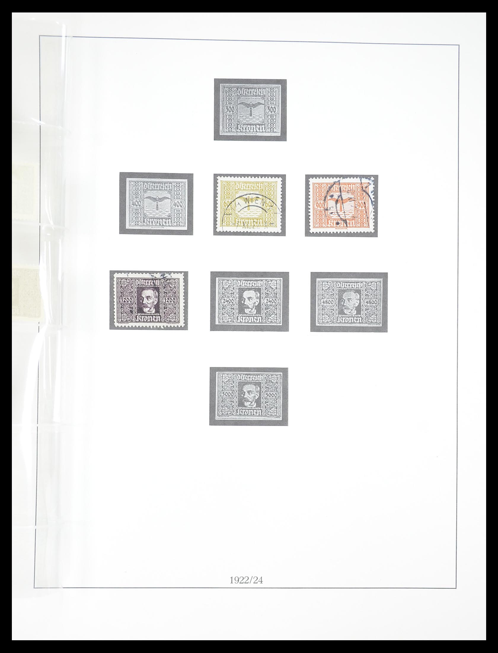 33189 086 - Postzegelverzameling 33189 Europese landen 1850-1950.