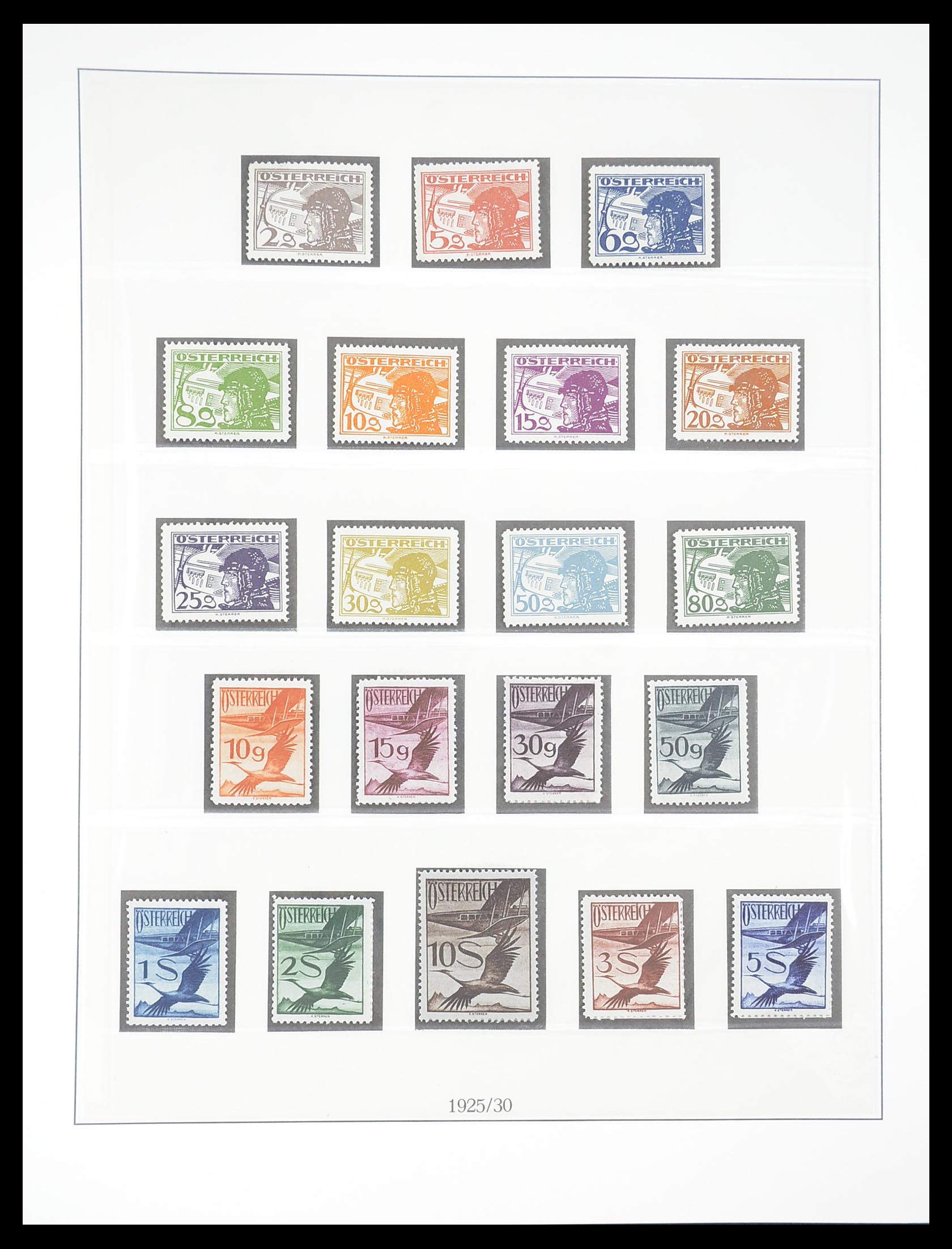 33189 087 - Postzegelverzameling 33189 Europese landen 1850-1950.