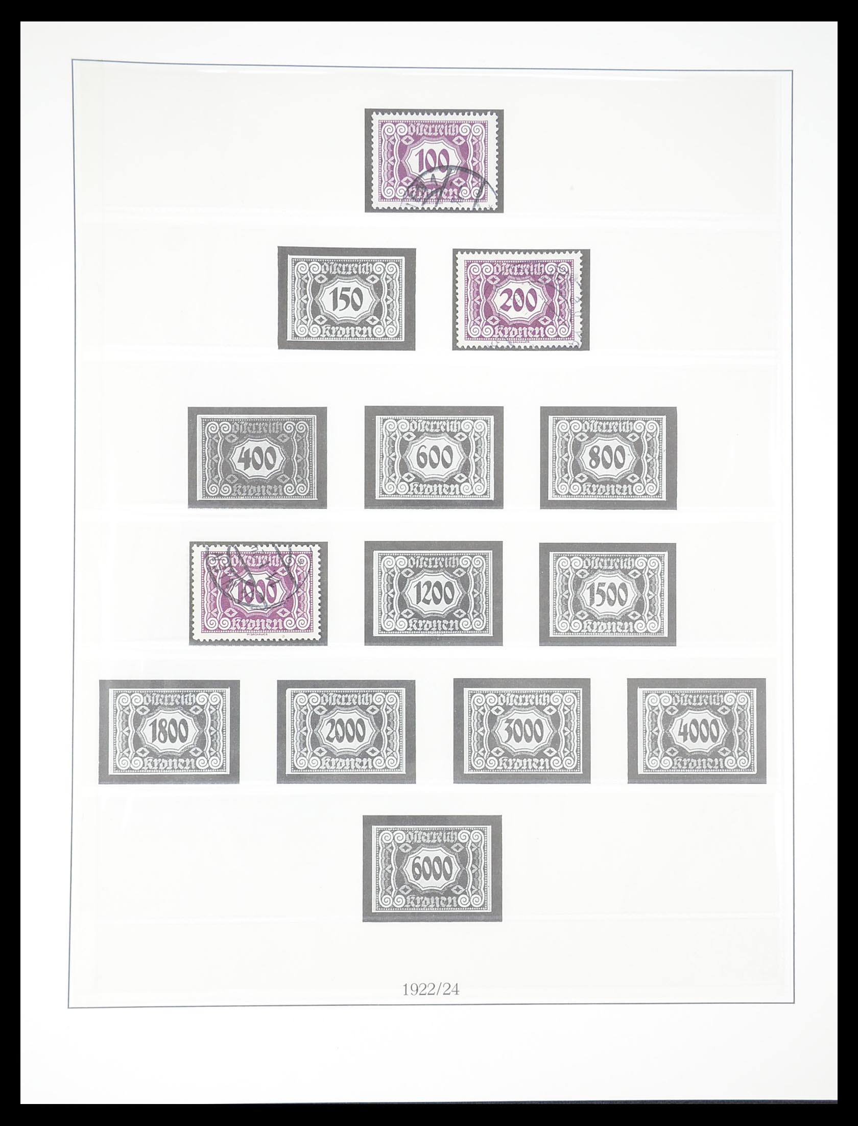 33189 090 - Stamp collection 33189 European countries 1850-1950.