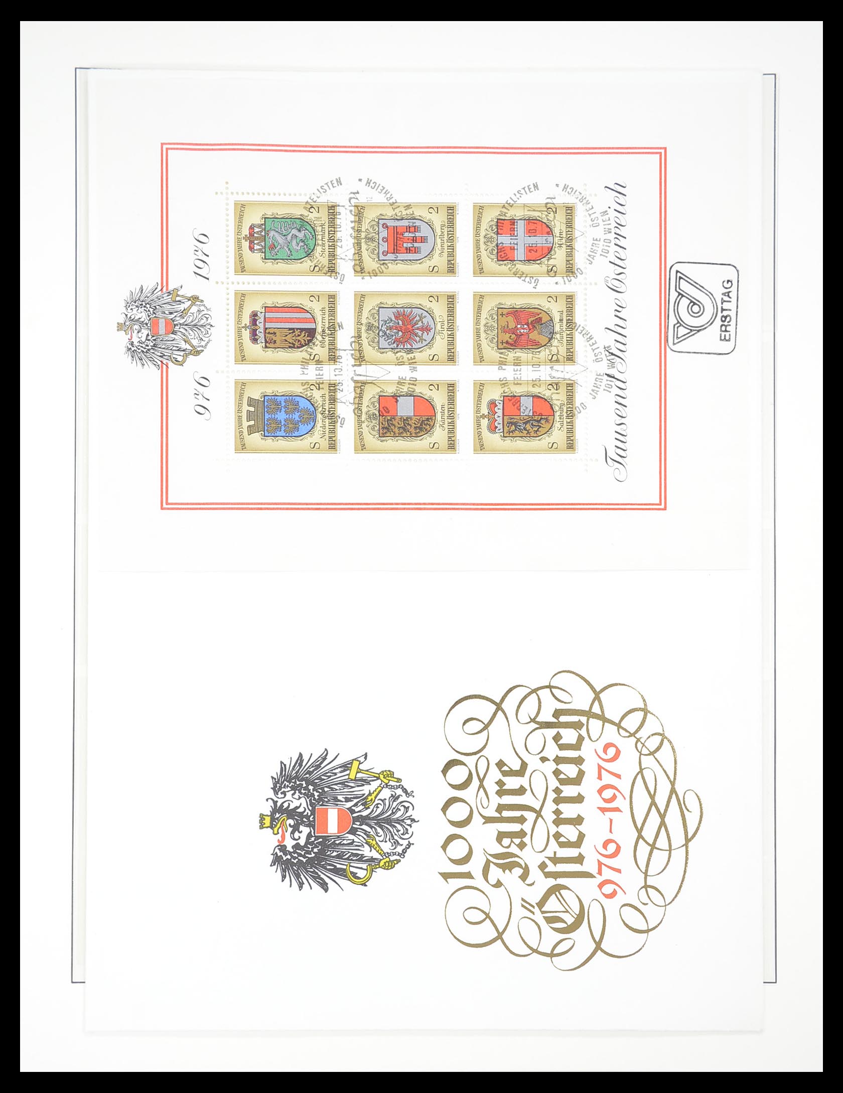 33189 093 - Postzegelverzameling 33189 Europese landen 1850-1950.