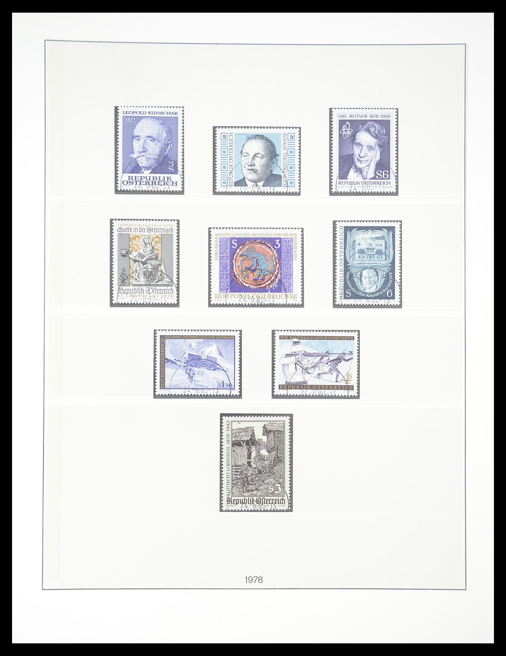 33189 094 - Postzegelverzameling 33189 Europese landen 1850-1950.