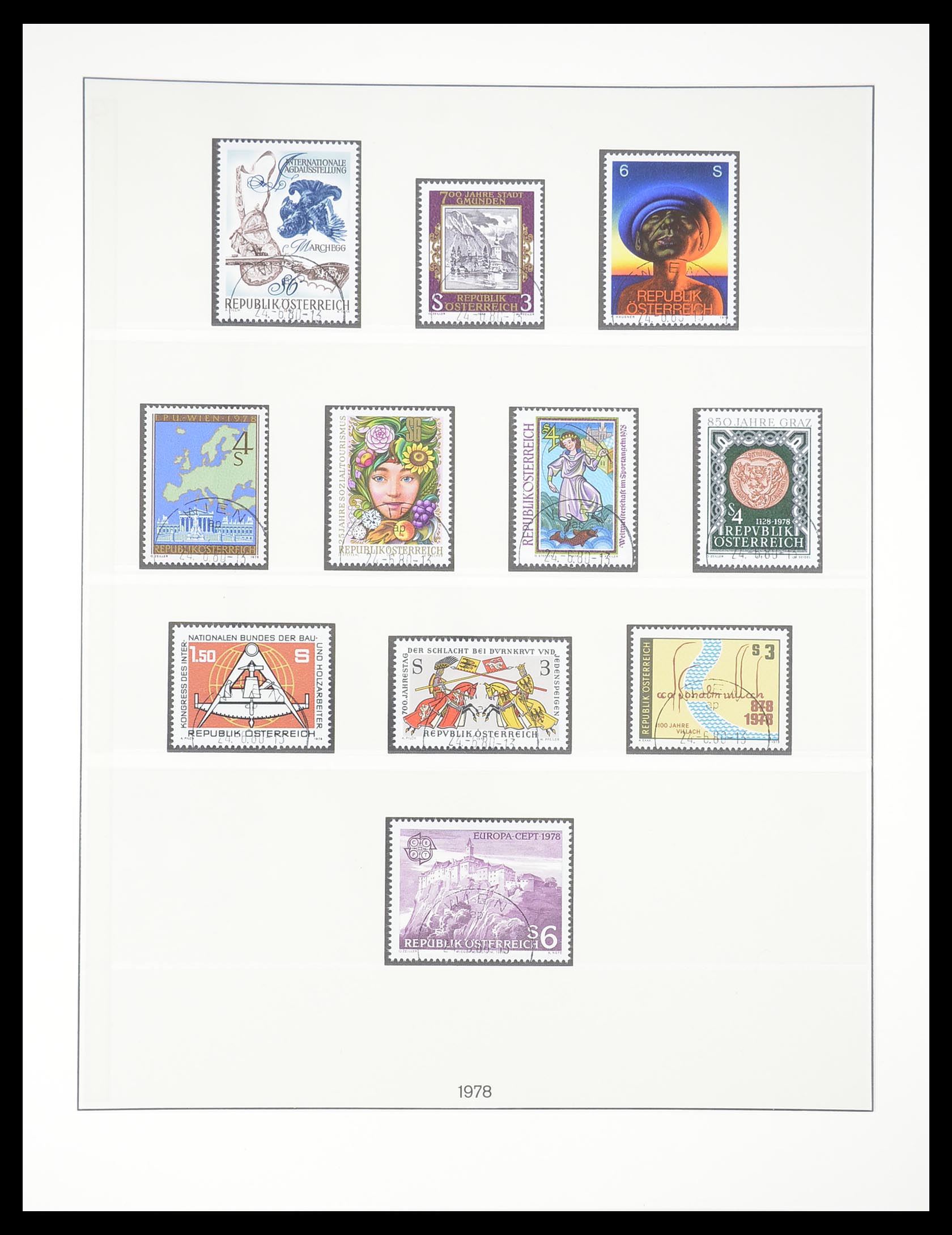 33189 095 - Postzegelverzameling 33189 Europese landen 1850-1950.