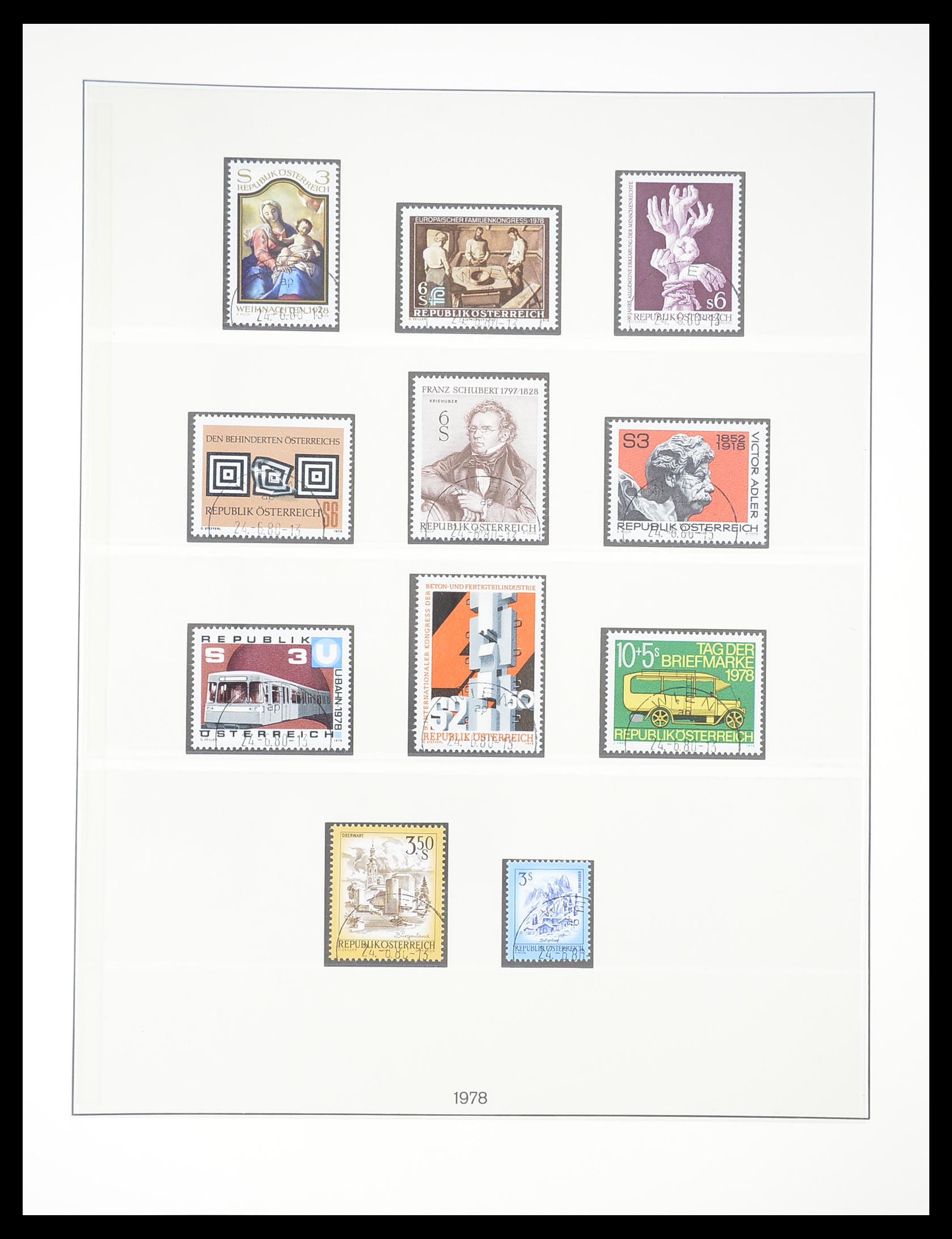 33189 096 - Postzegelverzameling 33189 Europese landen 1850-1950.