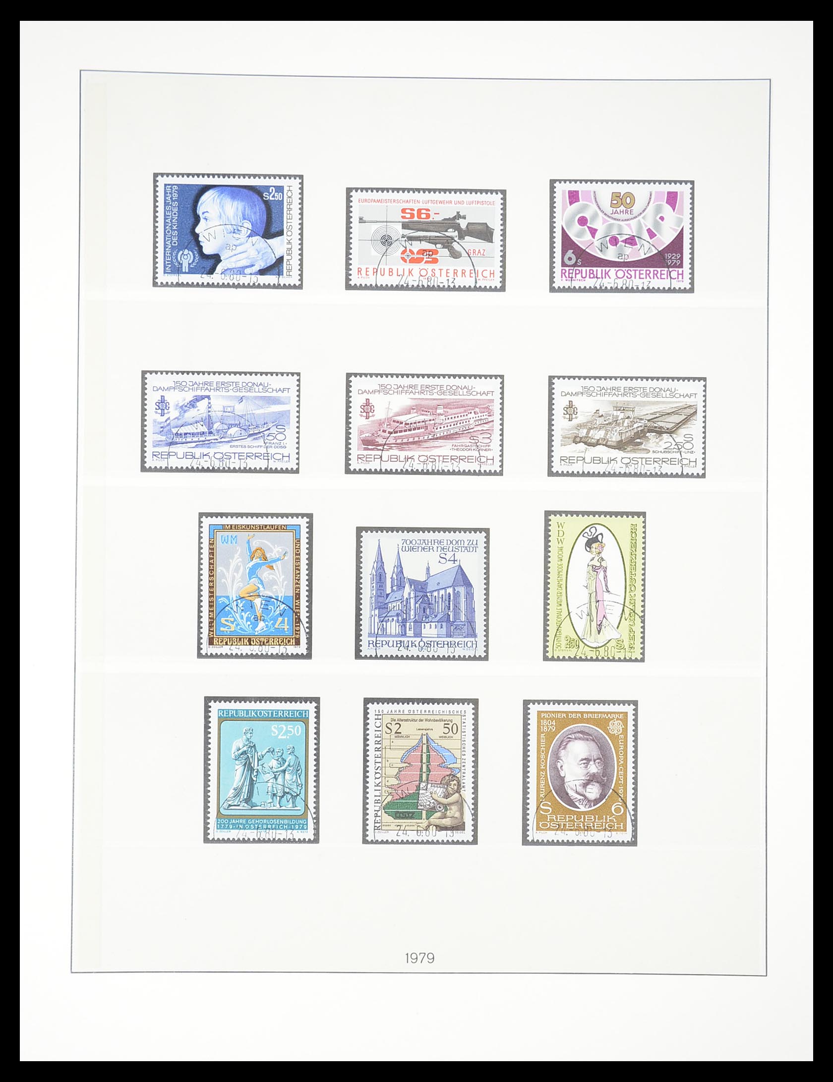 33189 097 - Postzegelverzameling 33189 Europese landen 1850-1950.